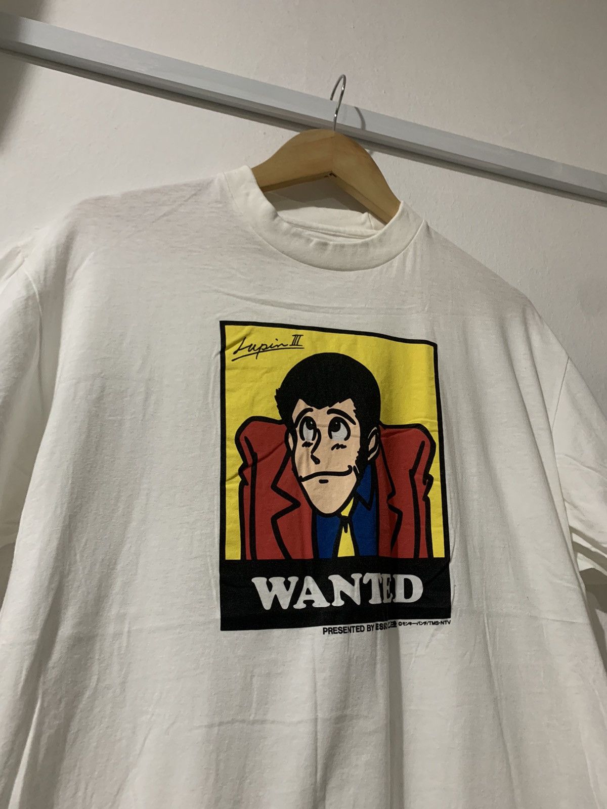 Anime Vintage Lupin The Third Wanted Anime Tshirt Size US L / EU 52-54 / 3 - 1 Thumbnail