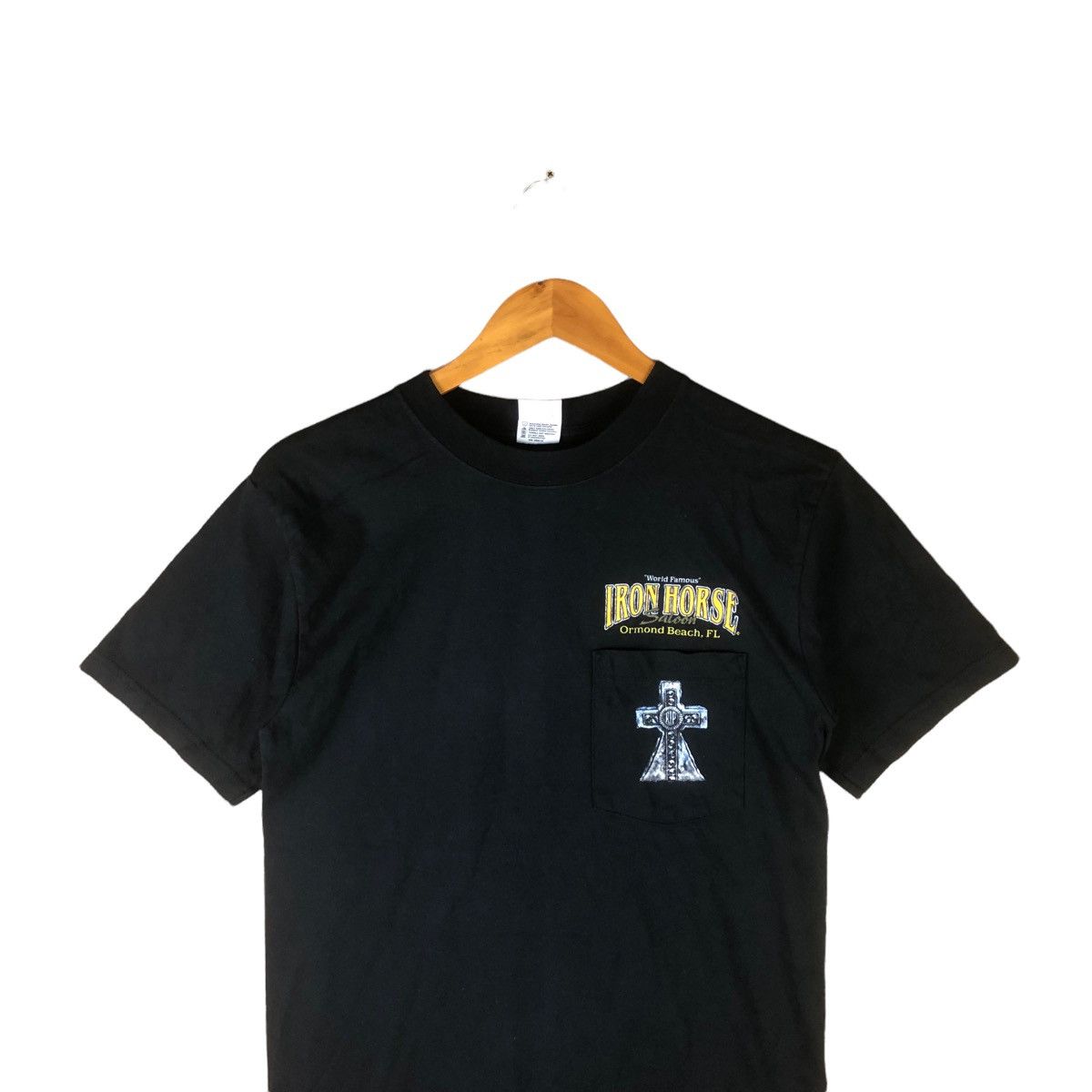 Vintage Vintage IRON HORSE Saloon Rust In Peace Tshirt Size US S / EU 44-46 / 1 - 3 Thumbnail