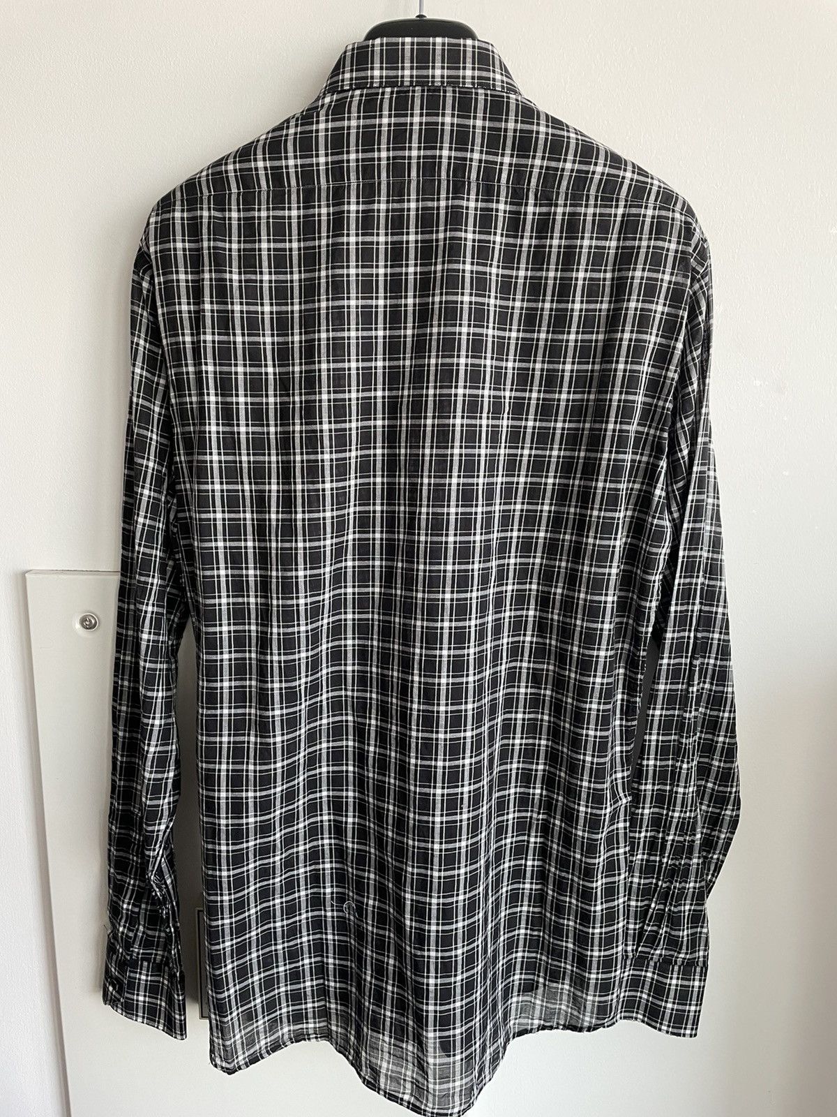 Hedi Slimane × Saint Laurent Paris × Yves Saint Laurent Brand NEW Limited Edition Sold Out S01 Check Chemise Shirt Size US S / EU 44-46 / 1 - 3 Thumbnail