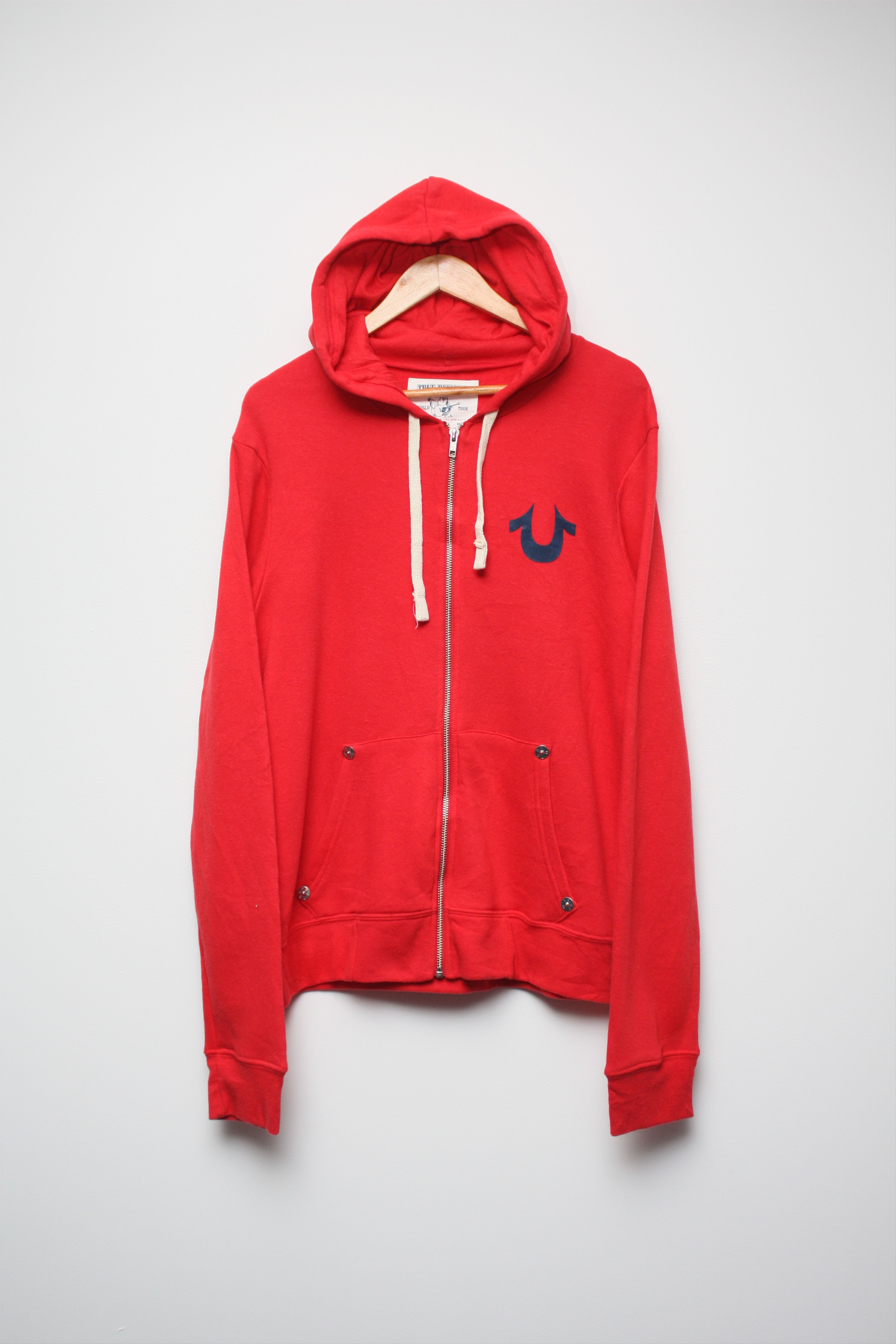 True good Religions red hoodie