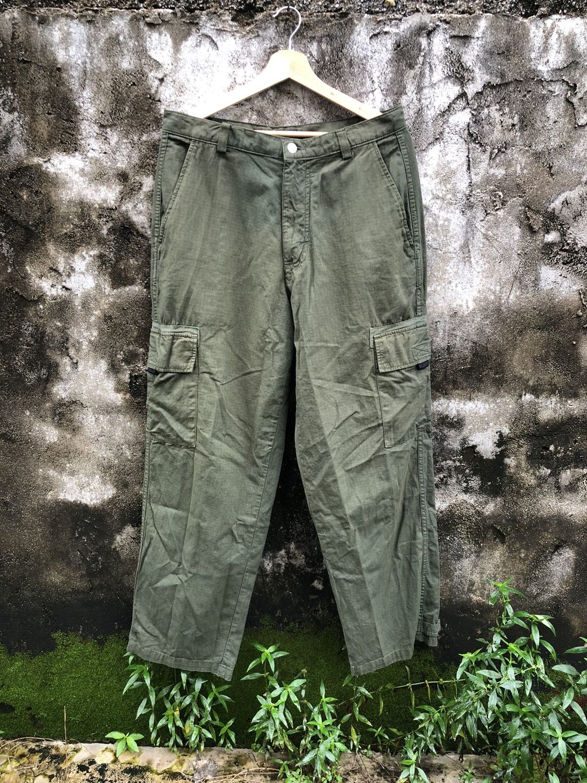 超希少〕90s Old Stussy Purple Cargo Pants-