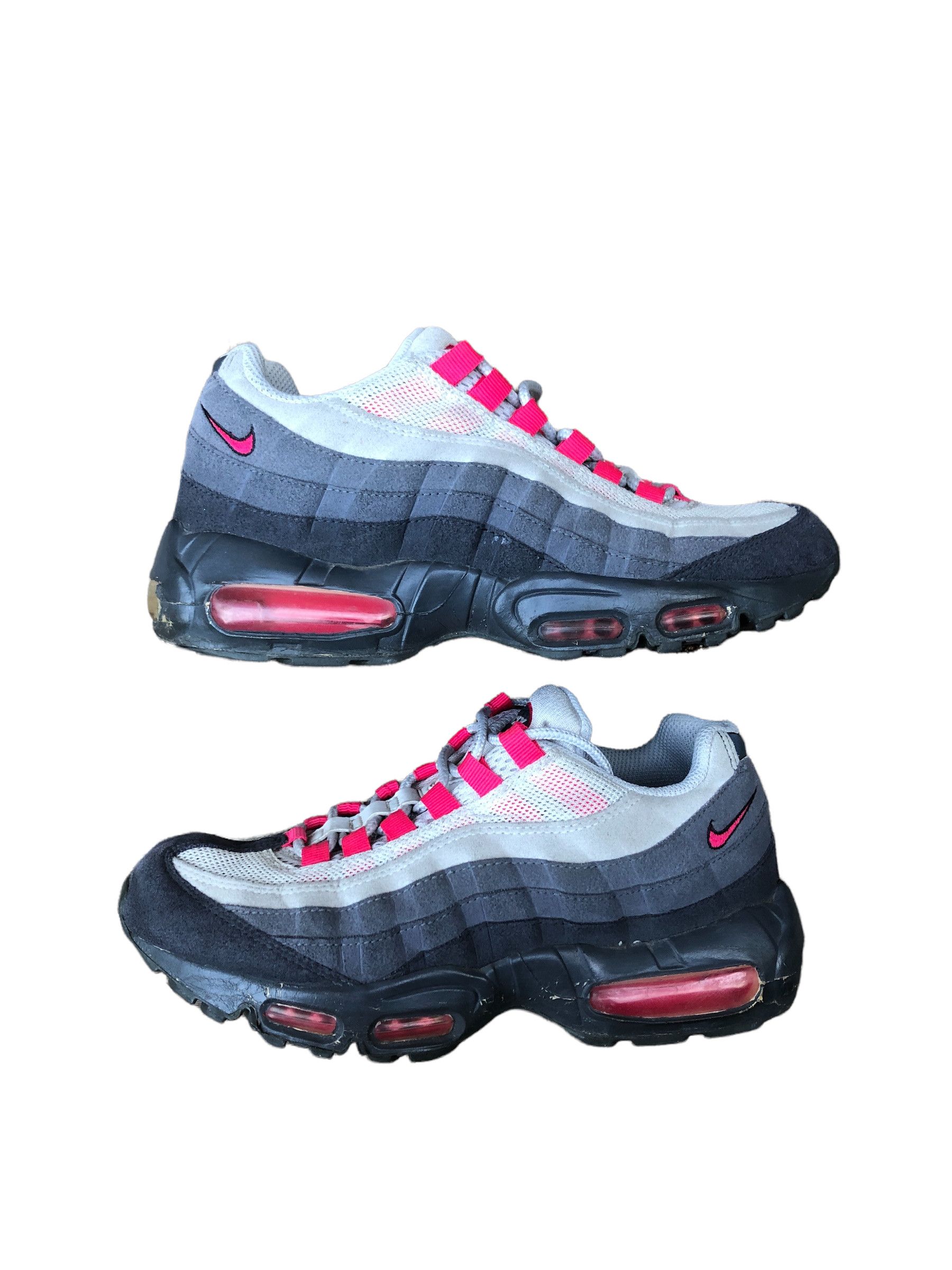 Vintage 2011 Nike Air Max 95 Anthracite Pink Size 7W