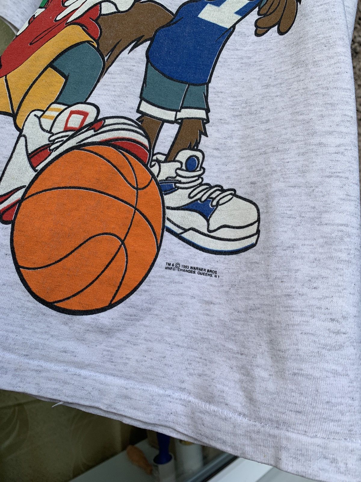 Cartoon Network 1993 Vintage Changes Looney Tunes Rap Style Mirror Print Tee Size US XS / EU 42 / 0 - 9 Thumbnail
