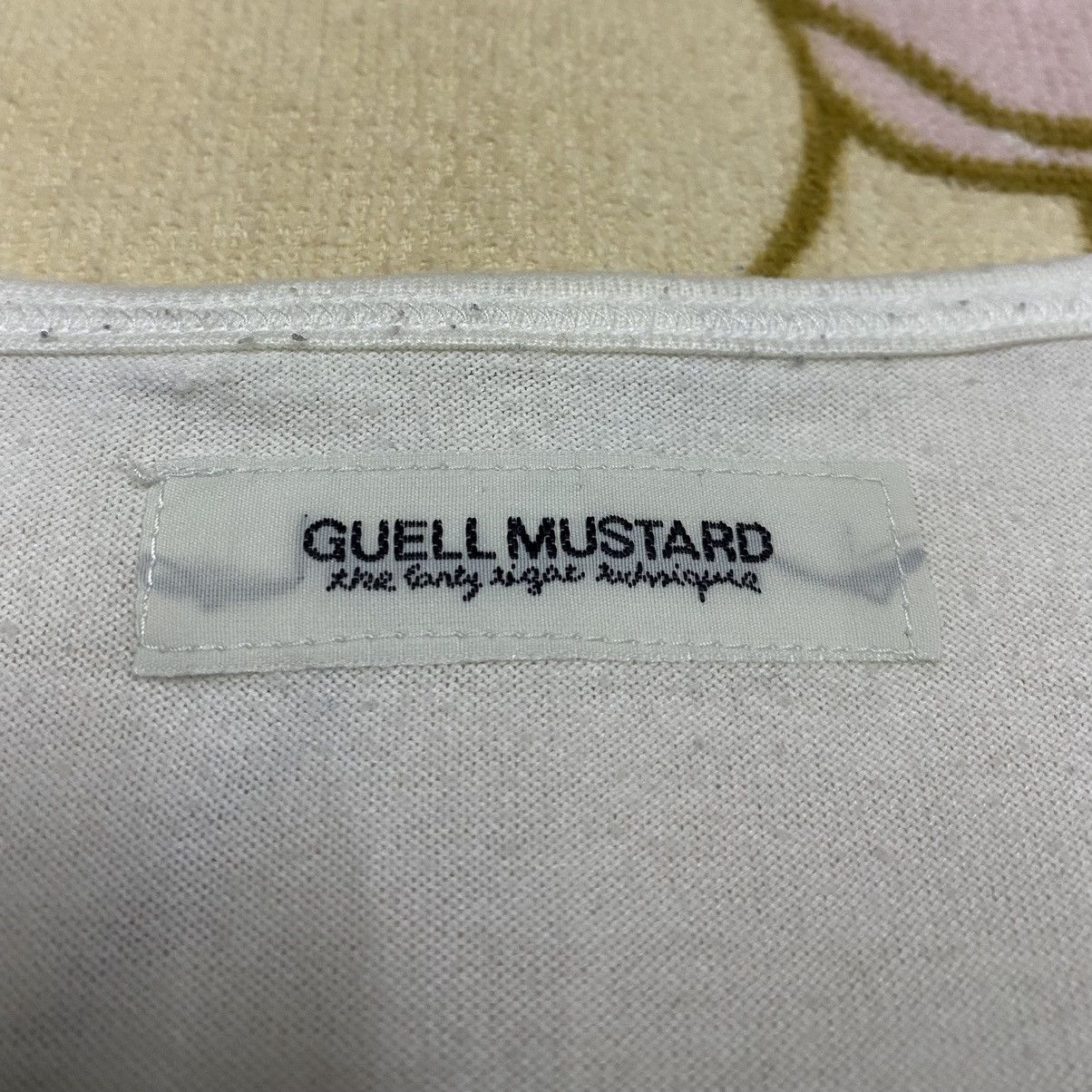 Designer × Japanese Brand GUELL MUSTARD Art Shirt x Big Print x Japan x Rare Size US S / EU 44-46 / 1 - 7 Thumbnail