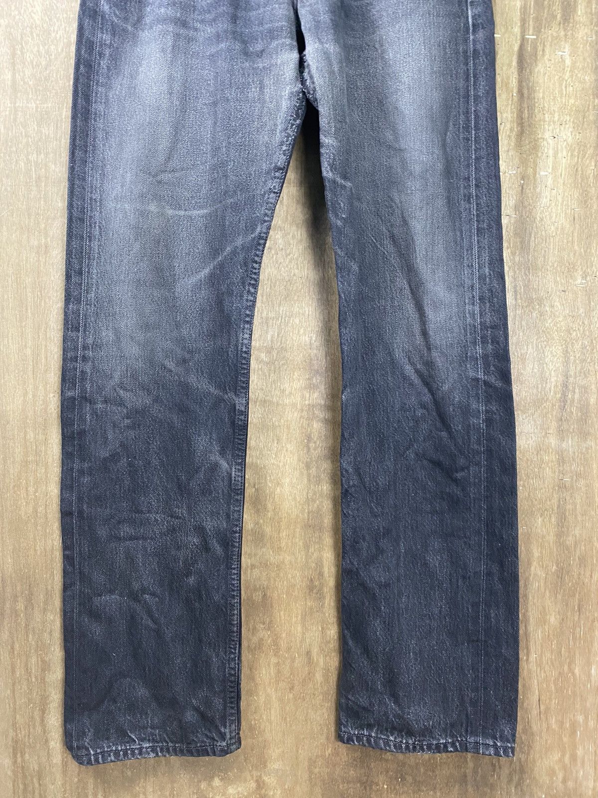 Levi's × Levi's Vintage Clothing 501 Levi’s black faded vintage Denim Pants #3662 Size US 29 - 3 Thumbnail
