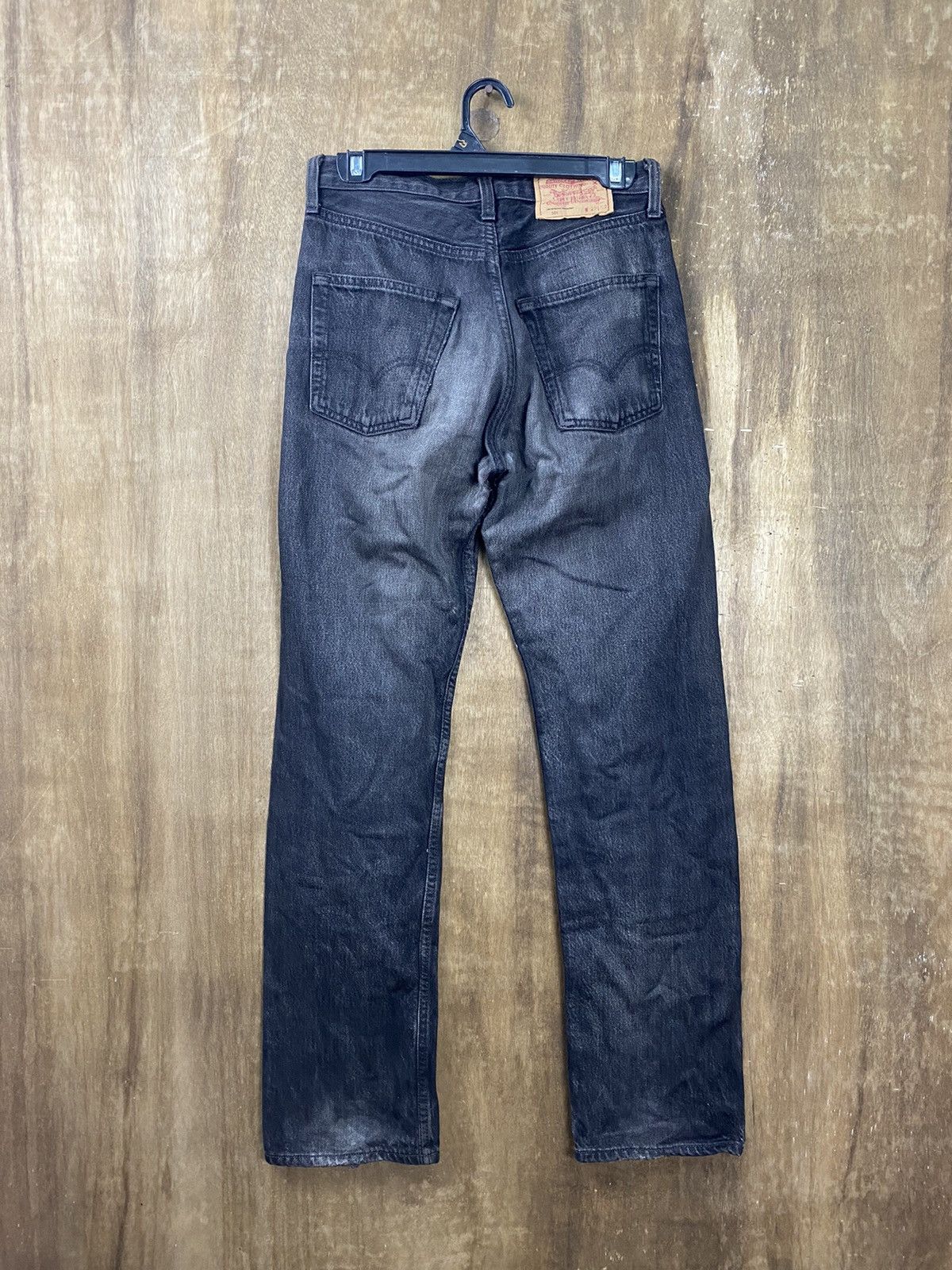 Levi's × Levi's Vintage Clothing 501 Levi’s black faded vintage Denim Pants #3662 Size US 29 - 9 Thumbnail
