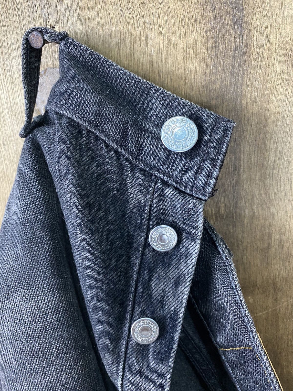 Levi's × Levi's Vintage Clothing 501 Levi’s black faded vintage Denim Pants #3662 Size US 29 - 17 Thumbnail