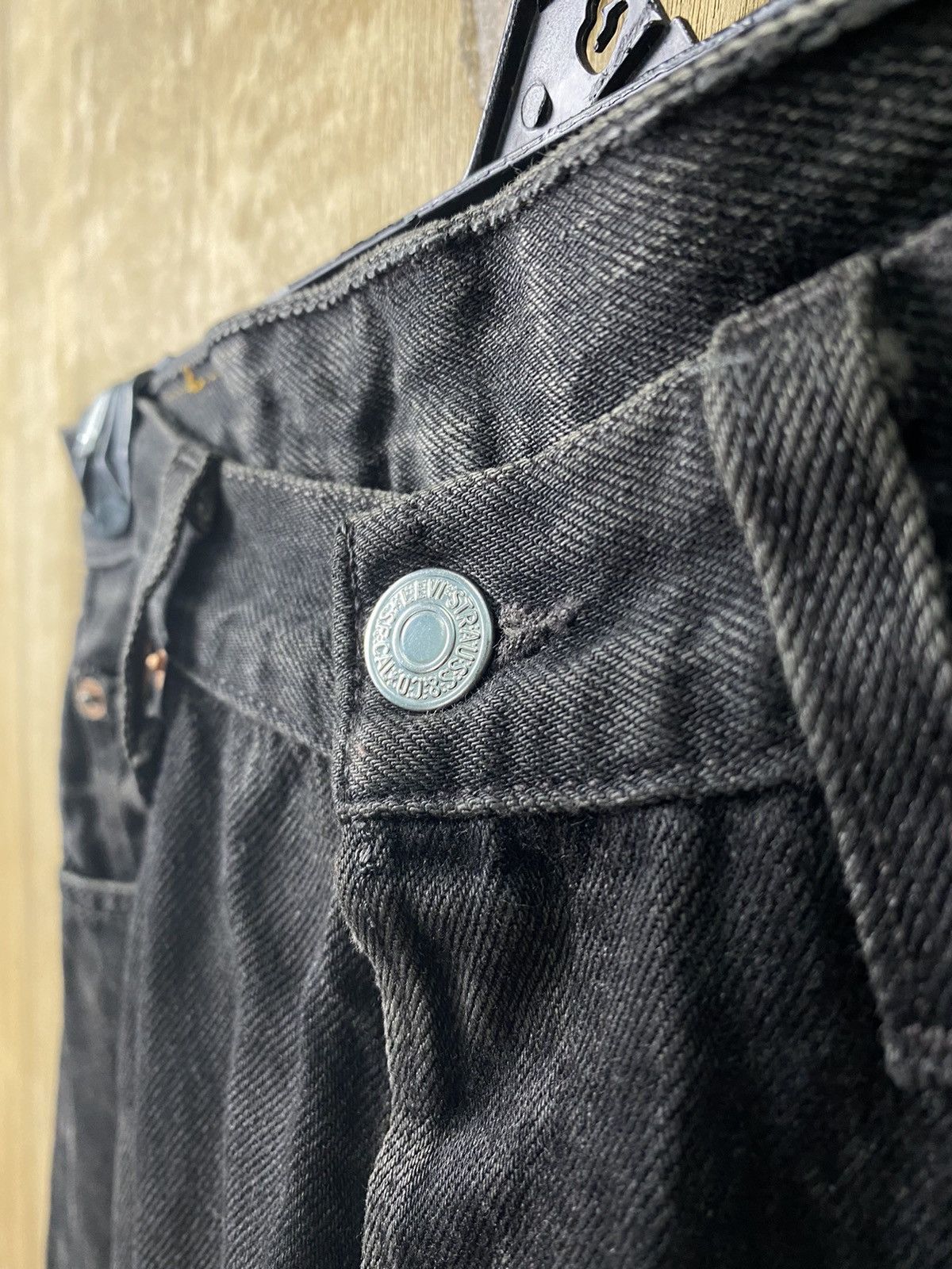 Levi's × Levi's Vintage Clothing 501 Levi’s black faded vintage Denim Pants #3662 Size US 29 - 8 Thumbnail