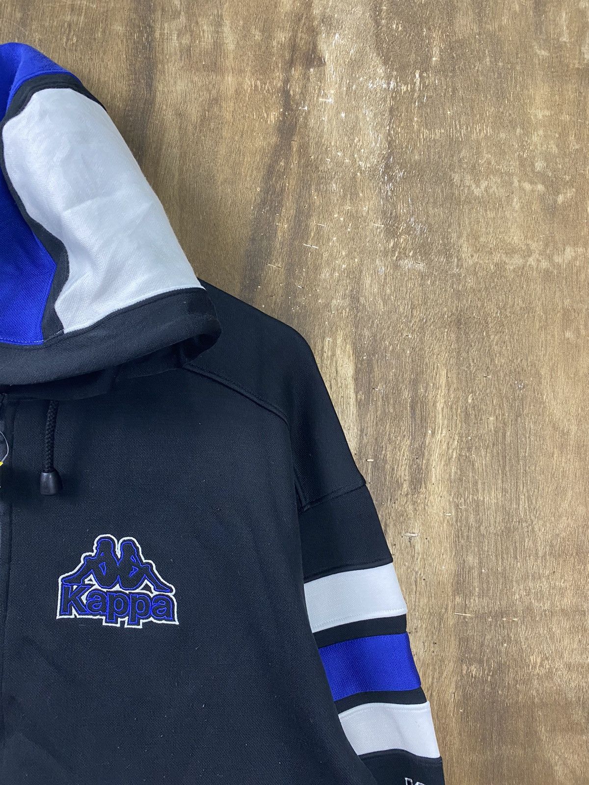 Japanese Brand Kappa stripe japan hoodie Sweaters #3625 Size US L / EU 52-54 / 3 - 4 Thumbnail