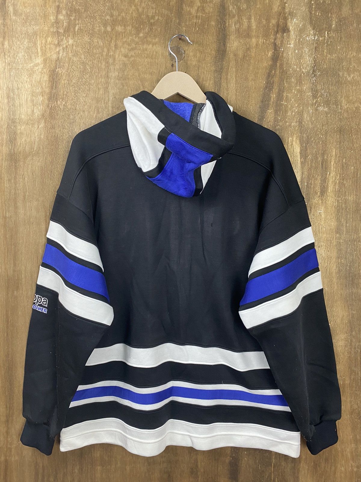 Japanese Brand Kappa stripe japan hoodie Sweaters #3625 Size US L / EU 52-54 / 3 - 10 Thumbnail