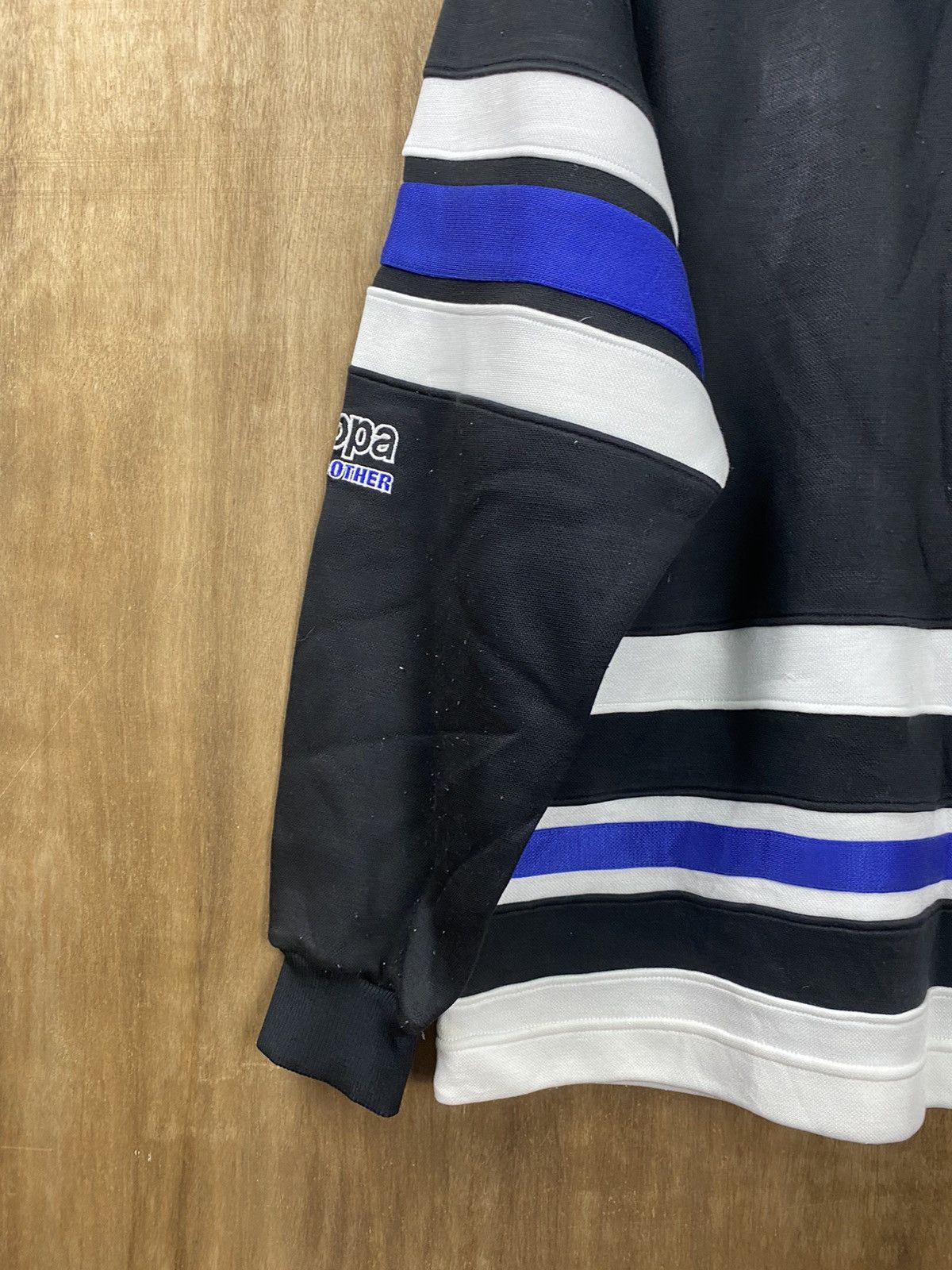 Japanese Brand Kappa stripe japan hoodie Sweaters #3625 Size US L / EU 52-54 / 3 - 13 Thumbnail