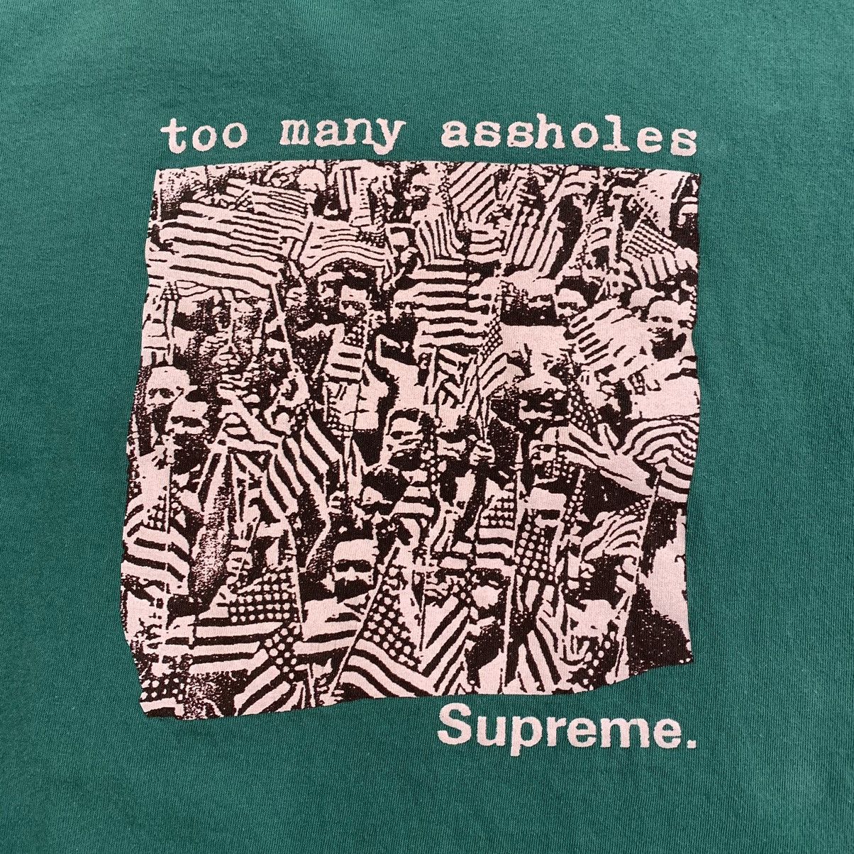 Supreme Too Many Assholes | Grailed