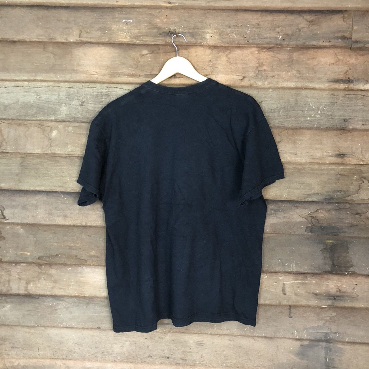 Japanese Brand DL Guitar art Black tee #2087 Size US XL / EU 56 / 4 - 6 Thumbnail
