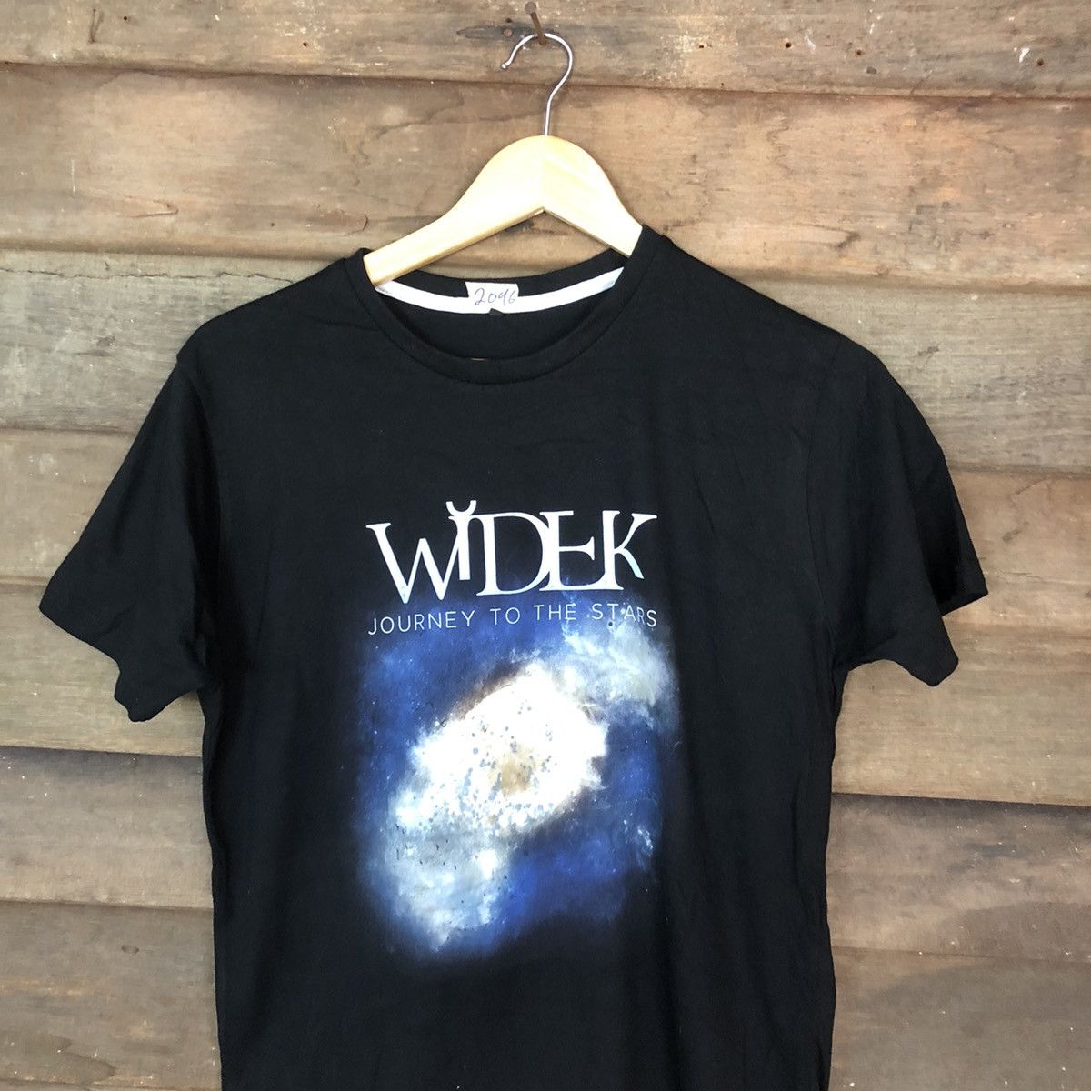 Japanese Brand DLL Widex Journey To The Stars tee #2096 Size US M / EU 48-50 / 2 - 2 Thumbnail