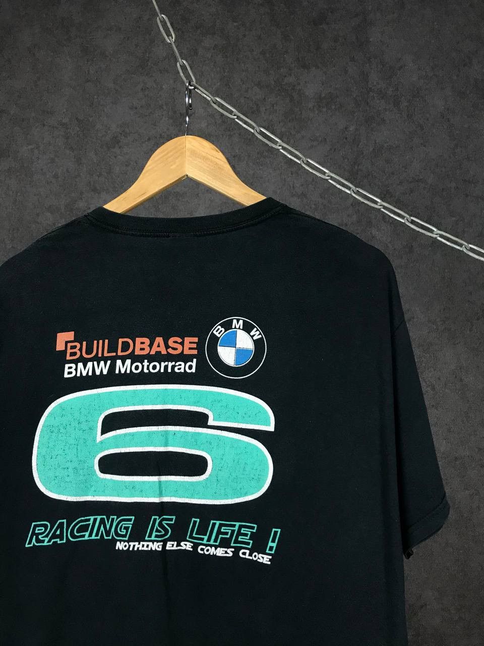 BMW BMW moto racing motorrad vintage overprinted tee Size US XL / EU 56 / 4 - 5 Thumbnail