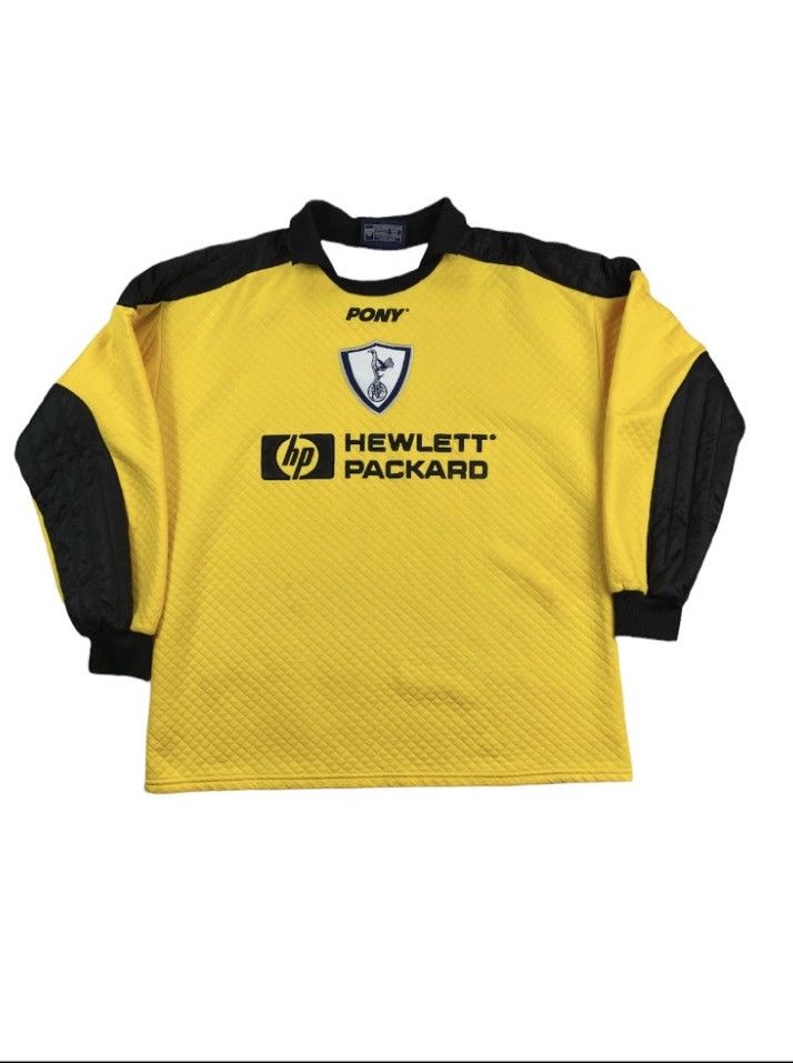PONY Tottenham Hotspur 1995-96 goalkeeper Jersey Pony Size US XL / EU 56 / 4 - 1 Thumbnail