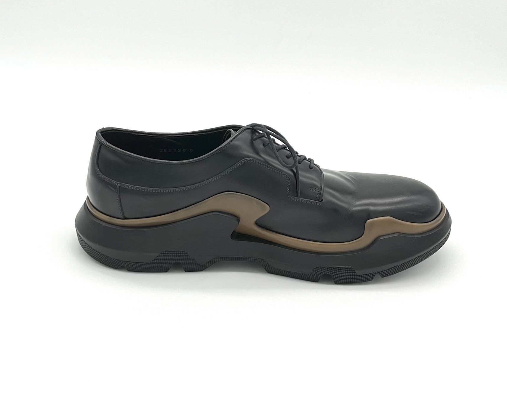 Prada Lug Sole Men's Low Boot Size US 9 / EU 42 - 2 Thumbnail