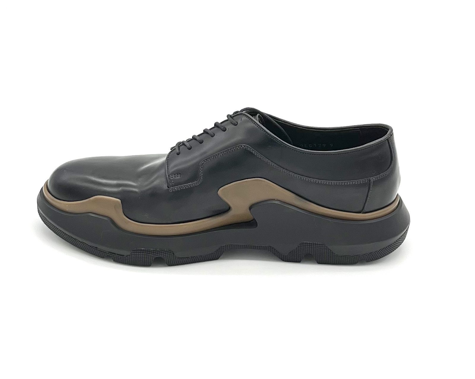 Prada Lug Sole Men's Low Boot Size US 9 / EU 42 - 1 Thumbnail