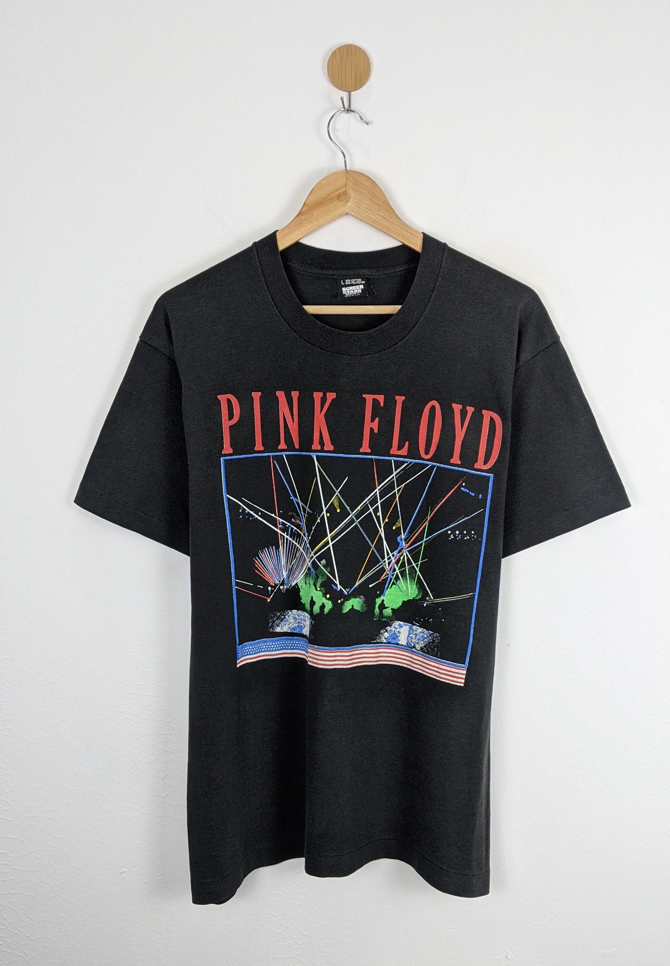 Band Tees Vintage Pink Floyd A Momentary Lapse of Reason 80s shirt Size US L / EU 52-54 / 3 - 1 Thumbnail