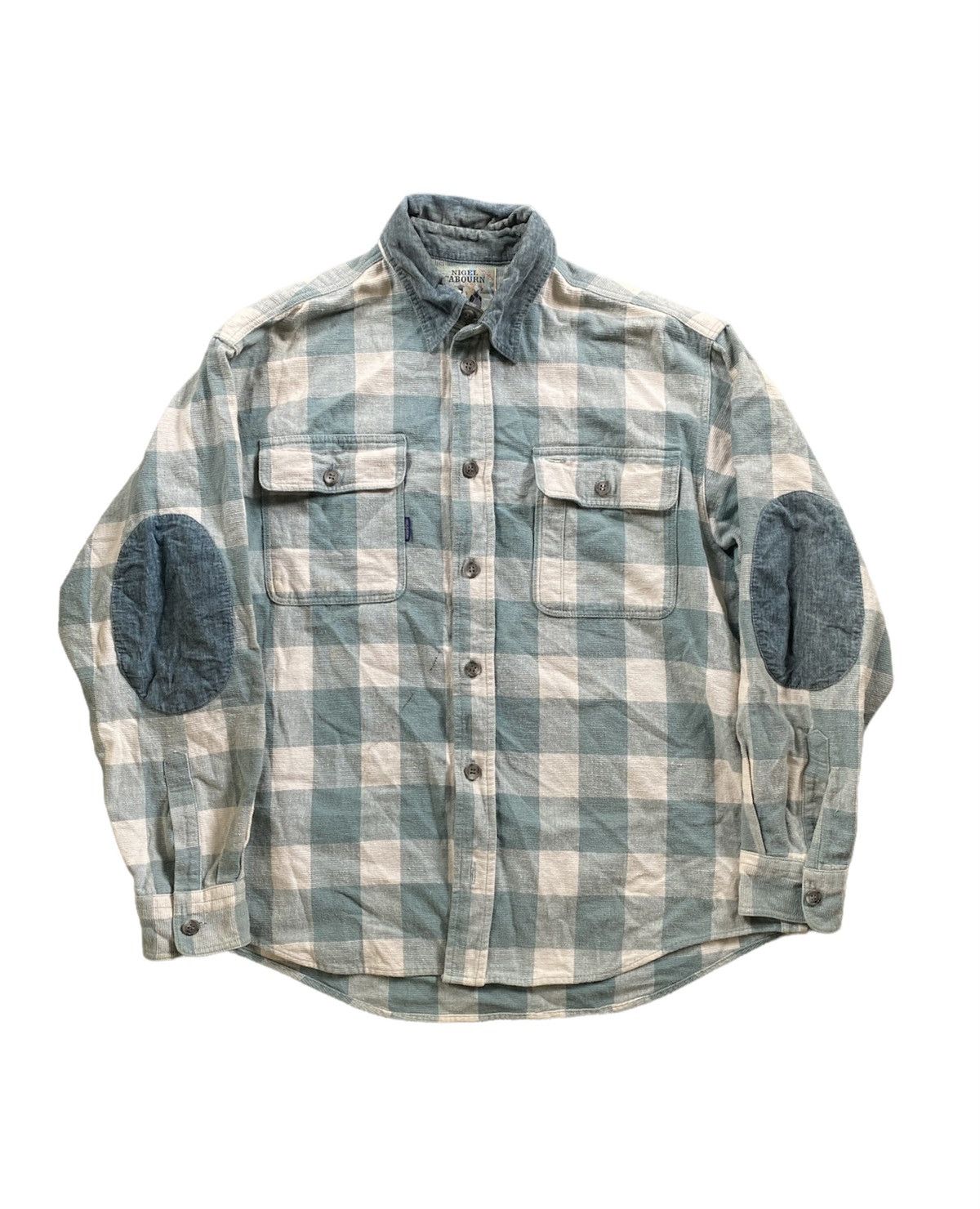 Nigel Cabourn 90s Check heavy overshirt Size US M / EU 48-50 / 2 - 1 Thumbnail