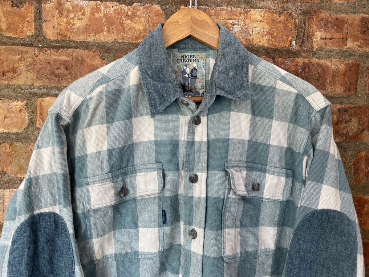 Nigel Cabourn 90s Check heavy overshirt Size US M / EU 48-50 / 2 - 3 Thumbnail