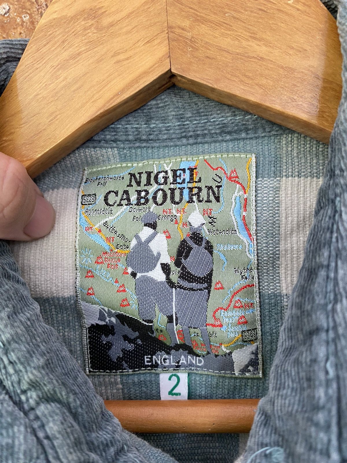 Nigel Cabourn 90s Check heavy overshirt Size US M / EU 48-50 / 2 - 10 Thumbnail