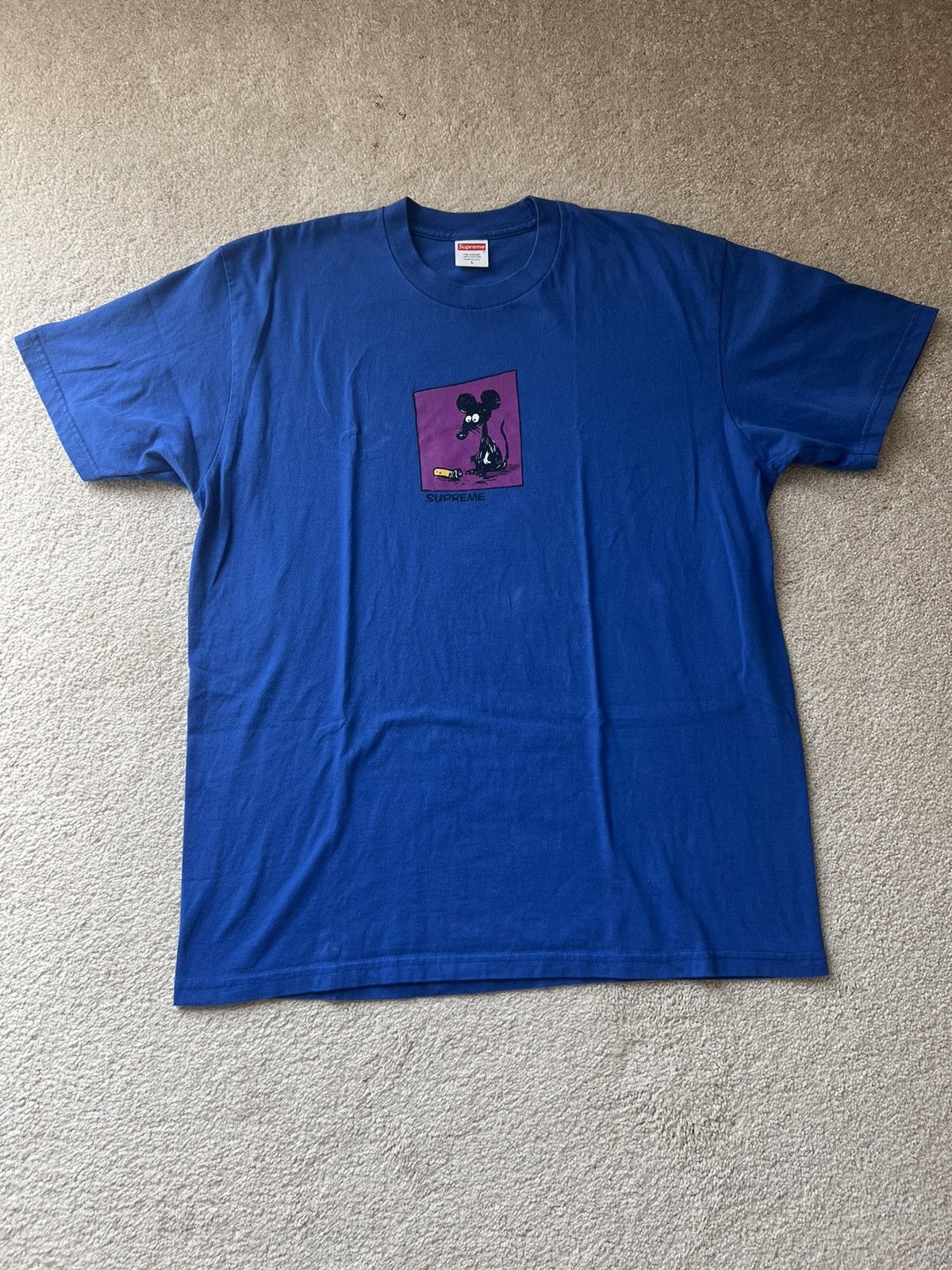 Supreme L Supreme Mouse T-Shirt | Grailed