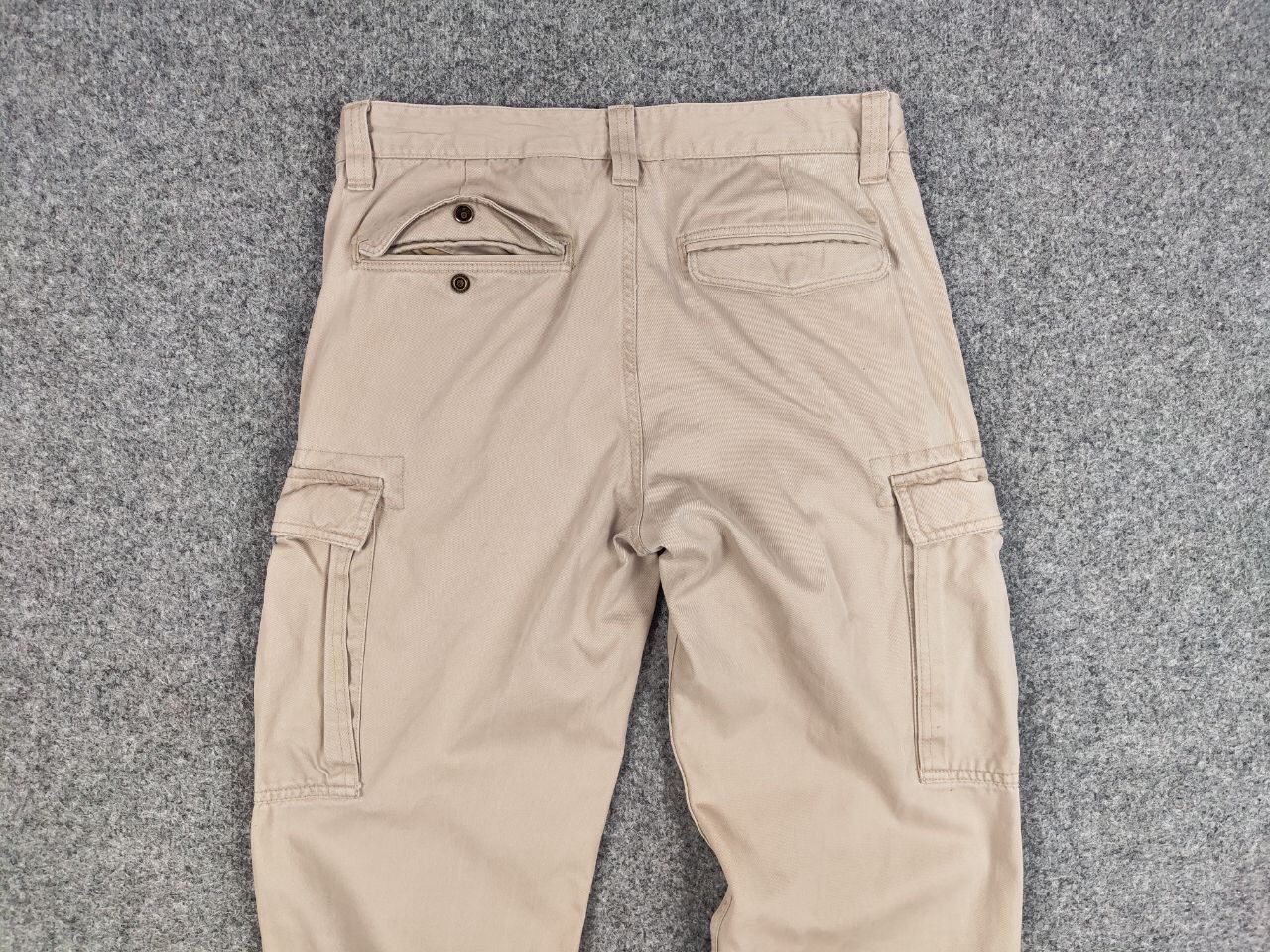 Timberland Vintage 90's Timberland Japan Zip Faded Beige Cargo Pants Size US 34 / EU 50 - 17 Thumbnail