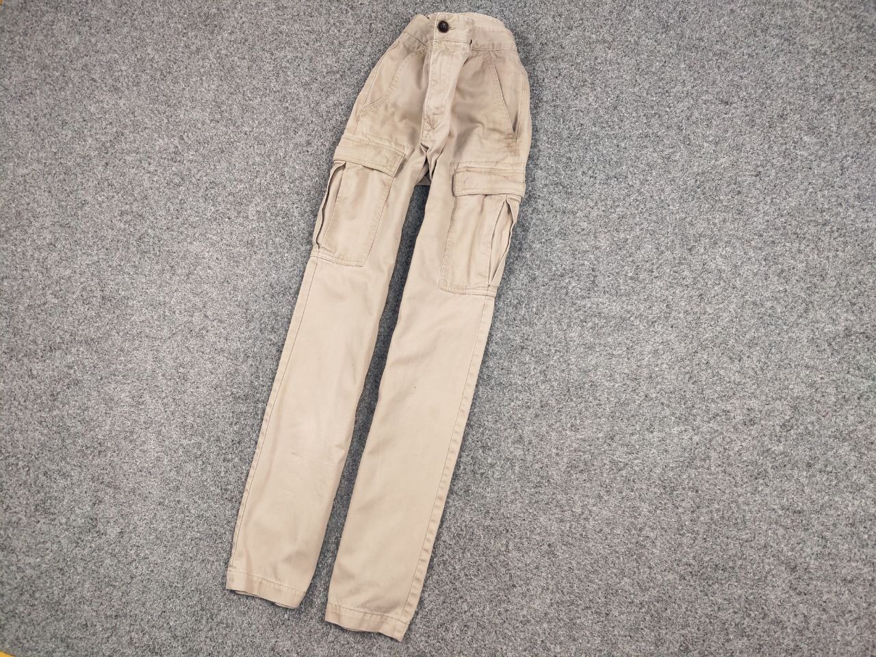 Timberland Vintage 90's Timberland Japan Zip Faded Beige Cargo Pants Size US 34 / EU 50 - 3 Thumbnail