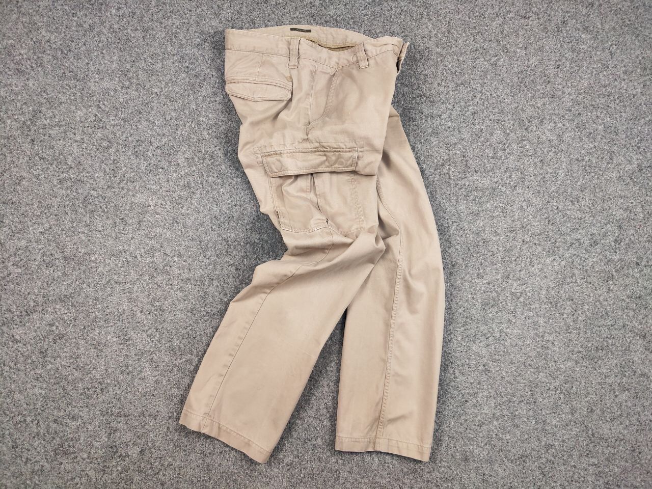 Timberland Vintage 90's Timberland Japan Zip Faded Beige Cargo Pants Size US 34 / EU 50 - 18 Thumbnail