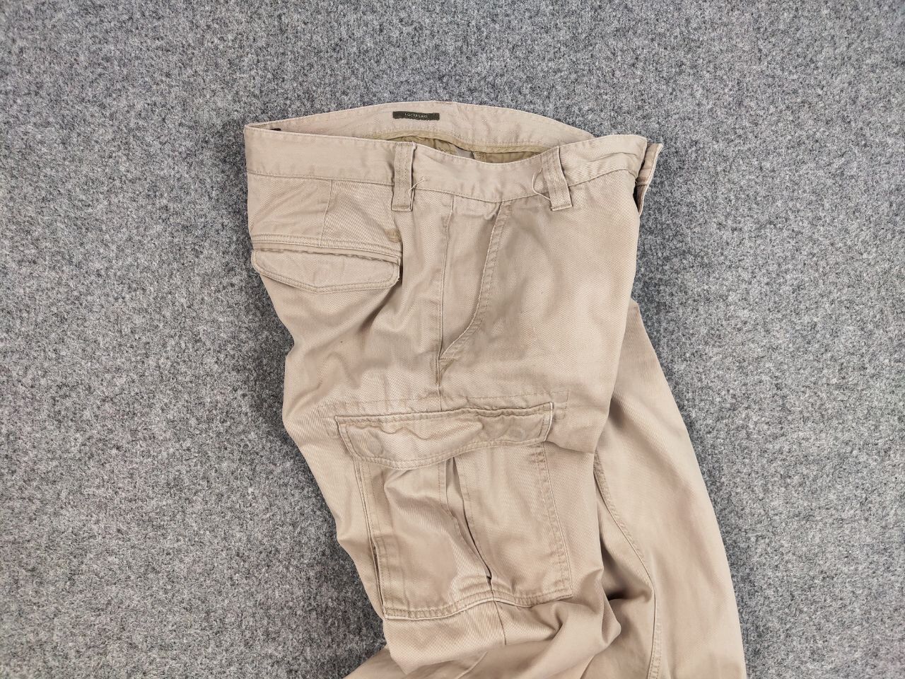 Timberland Vintage 90's Timberland Japan Zip Faded Beige Cargo Pants Size US 34 / EU 50 - 19 Thumbnail