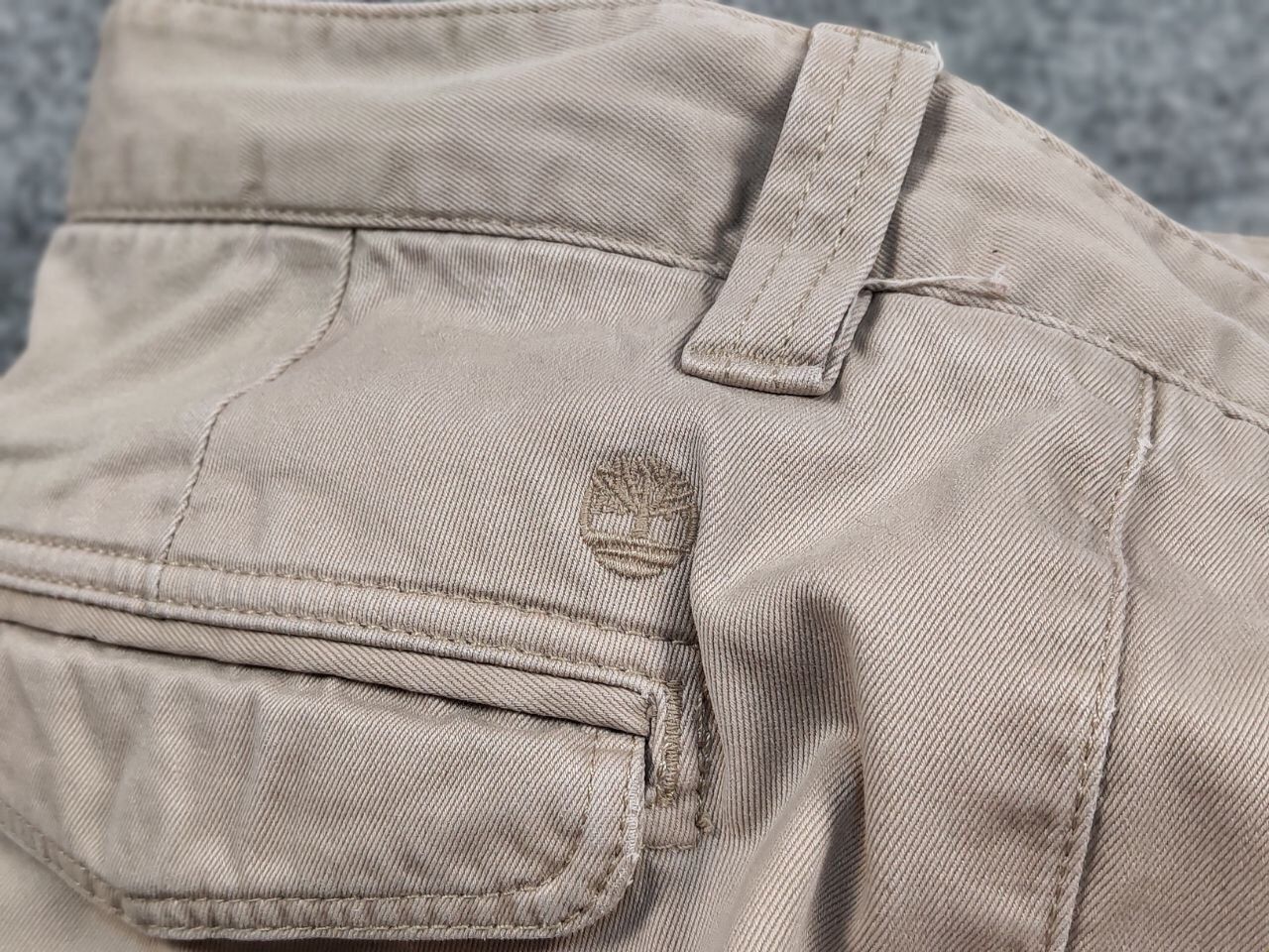 Timberland Vintage 90's Timberland Japan Zip Faded Beige Cargo Pants Size US 34 / EU 50 - 20 Thumbnail