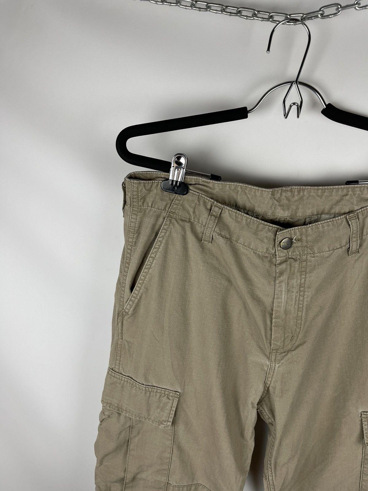 Carhartt Carhartt vintage beige cargo pants travis Scott style Size US 34 / EU 50 - 3 Thumbnail