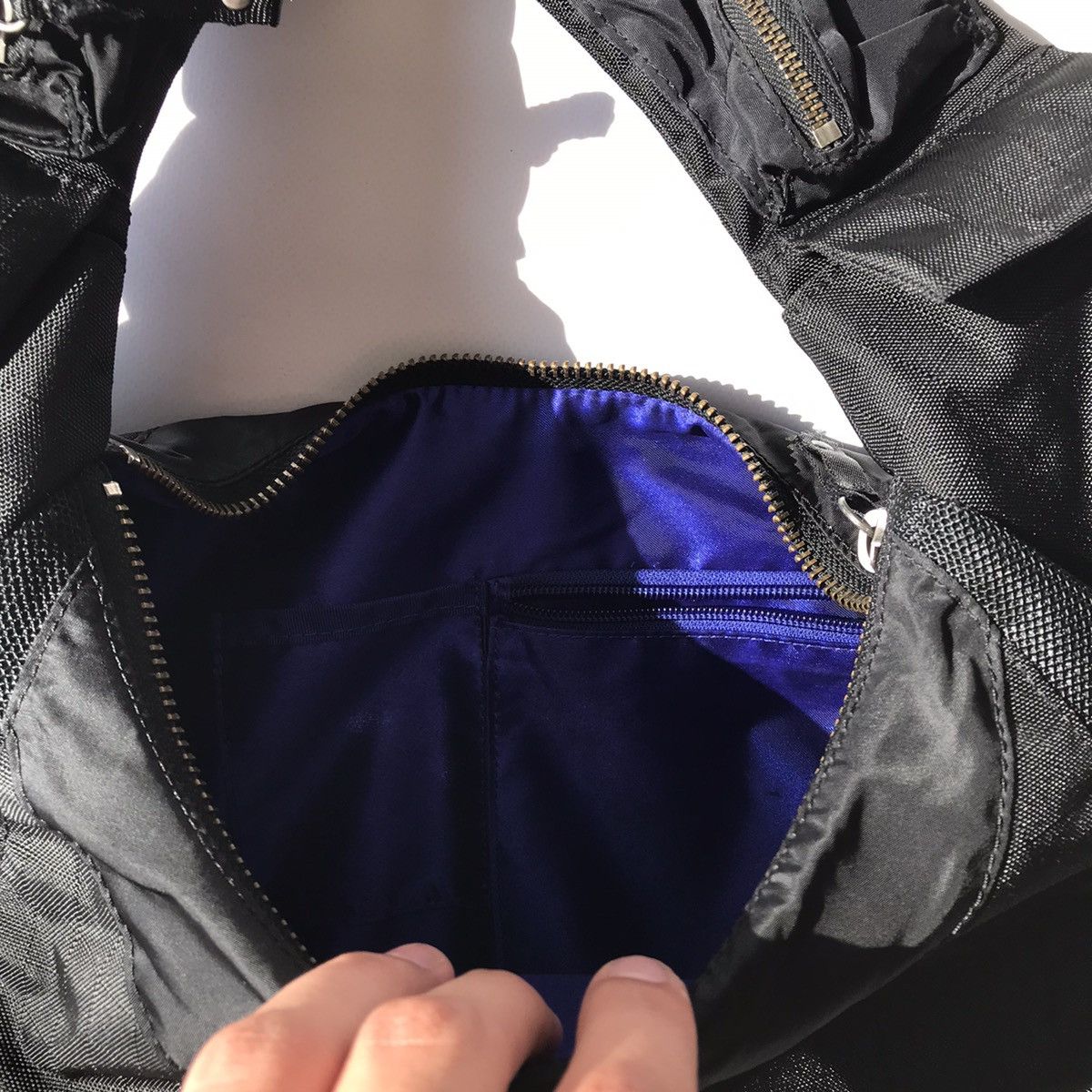 Nike × Vintage Vintage Nike Shoulder Bag Black Size ONE SIZE - 12 Thumbnail