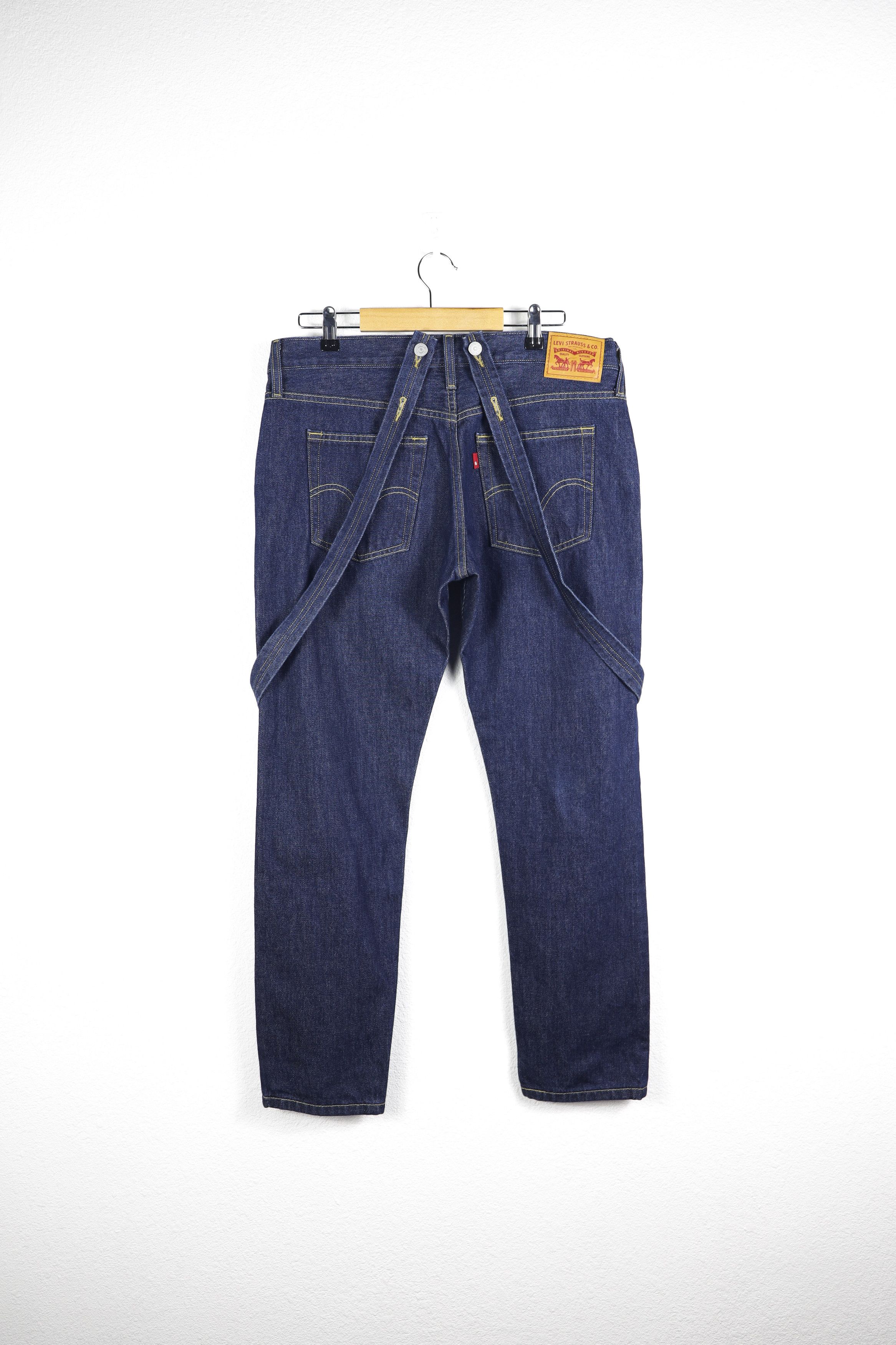 Levi's × Levi's Vintage Clothing Levis Jeans Denim Overalls Jumpsuit Wordwear Size US 30 / EU 46 - 11 Thumbnail