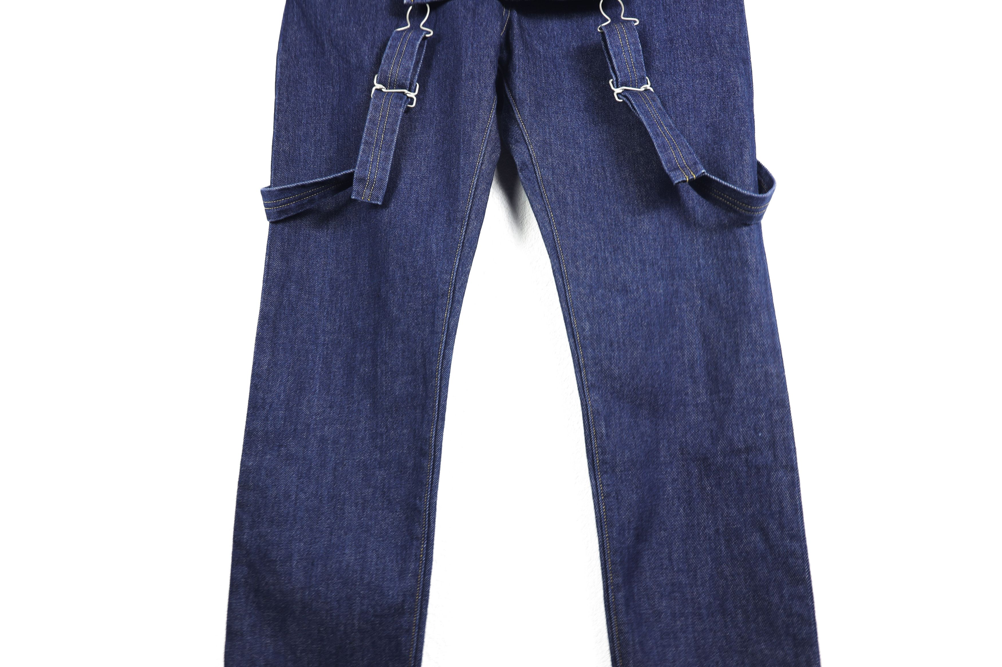 Levi's × Levi's Vintage Clothing Levis Jeans Denim Overalls Jumpsuit Wordwear Size US 30 / EU 46 - 4 Thumbnail