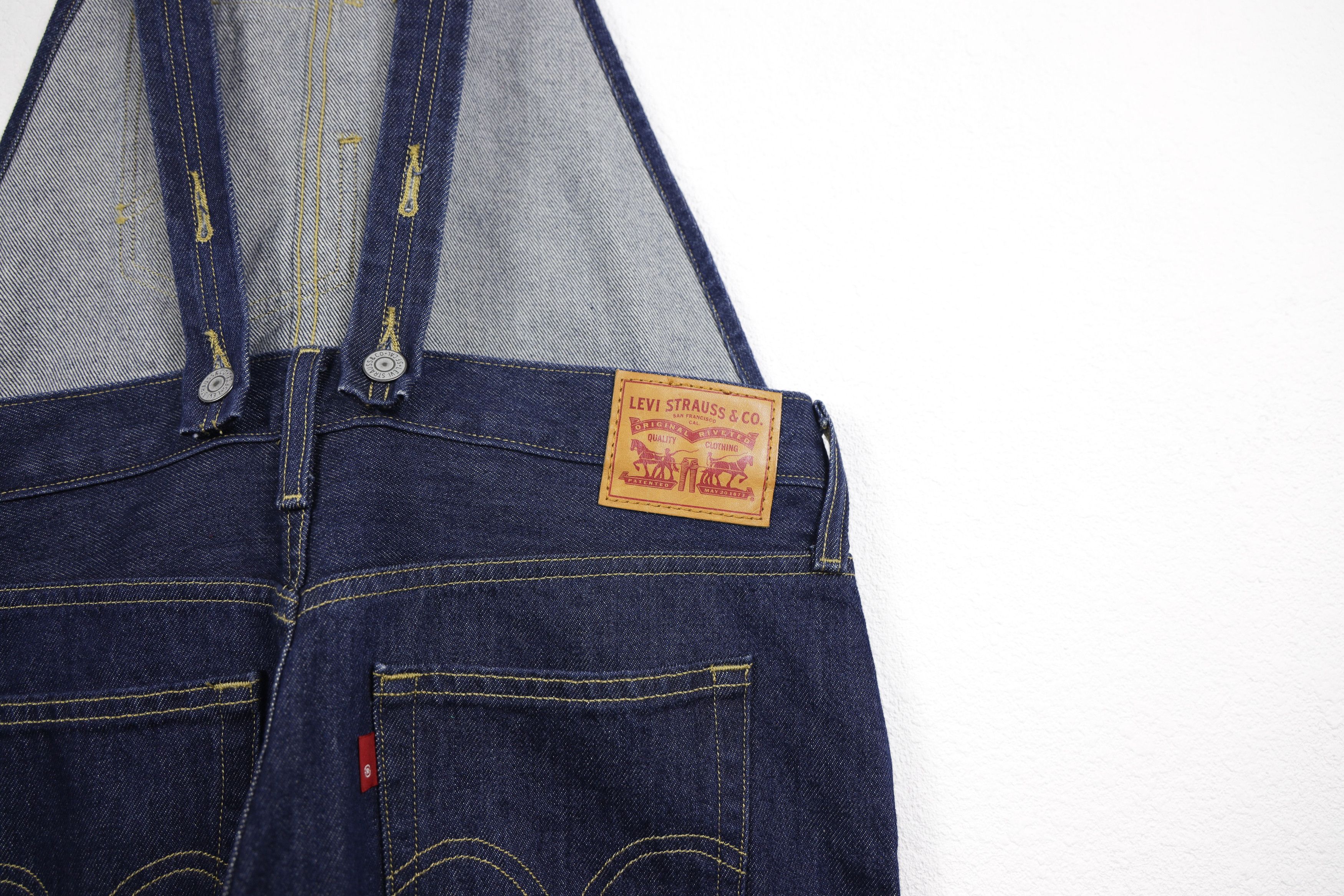 Levi's × Levi's Vintage Clothing Levis Jeans Denim Overalls Jumpsuit Wordwear Size US 30 / EU 46 - 16 Thumbnail