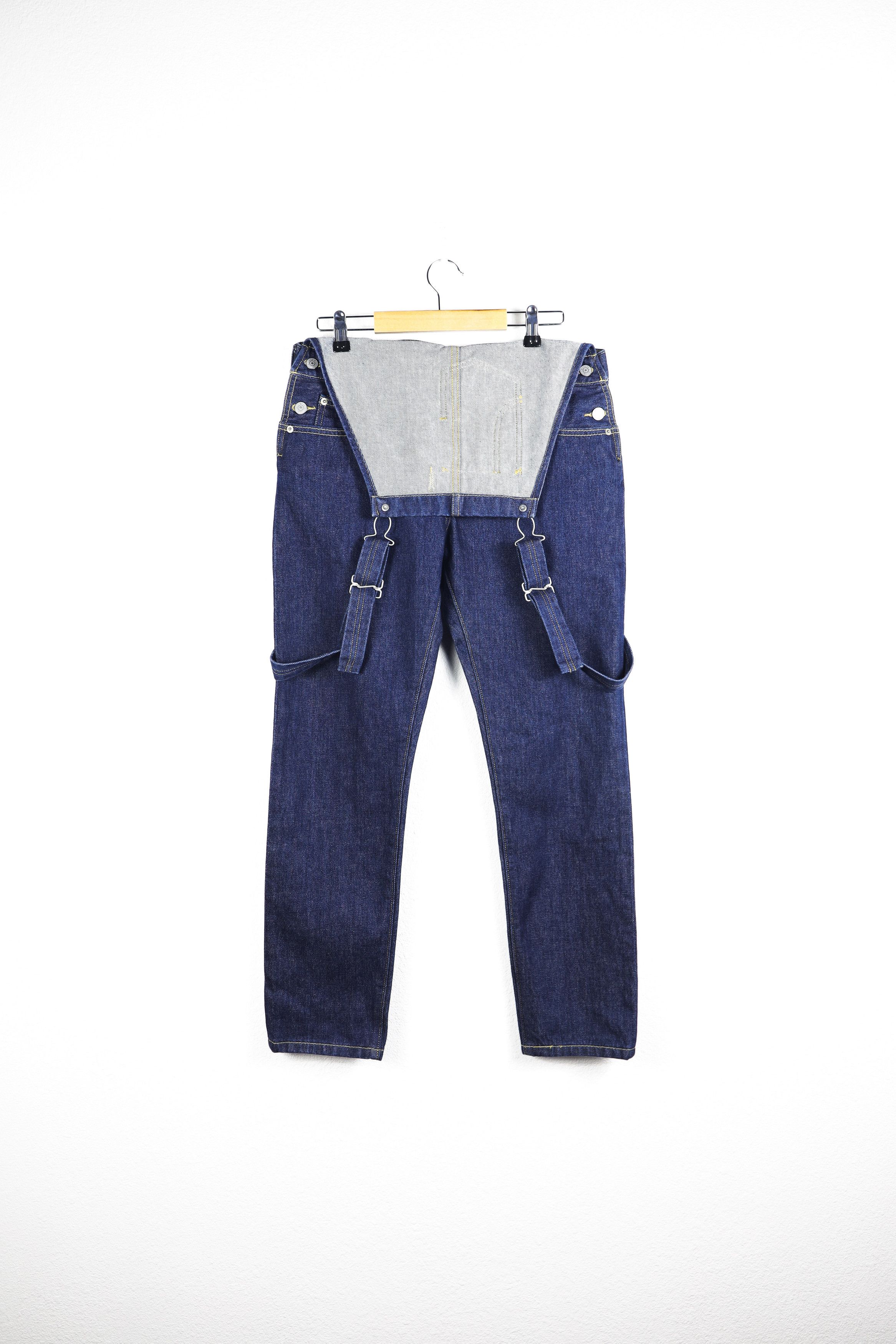 Levi's × Levi's Vintage Clothing Levis Jeans Denim Overalls Jumpsuit Wordwear Size US 30 / EU 46 - 2 Thumbnail