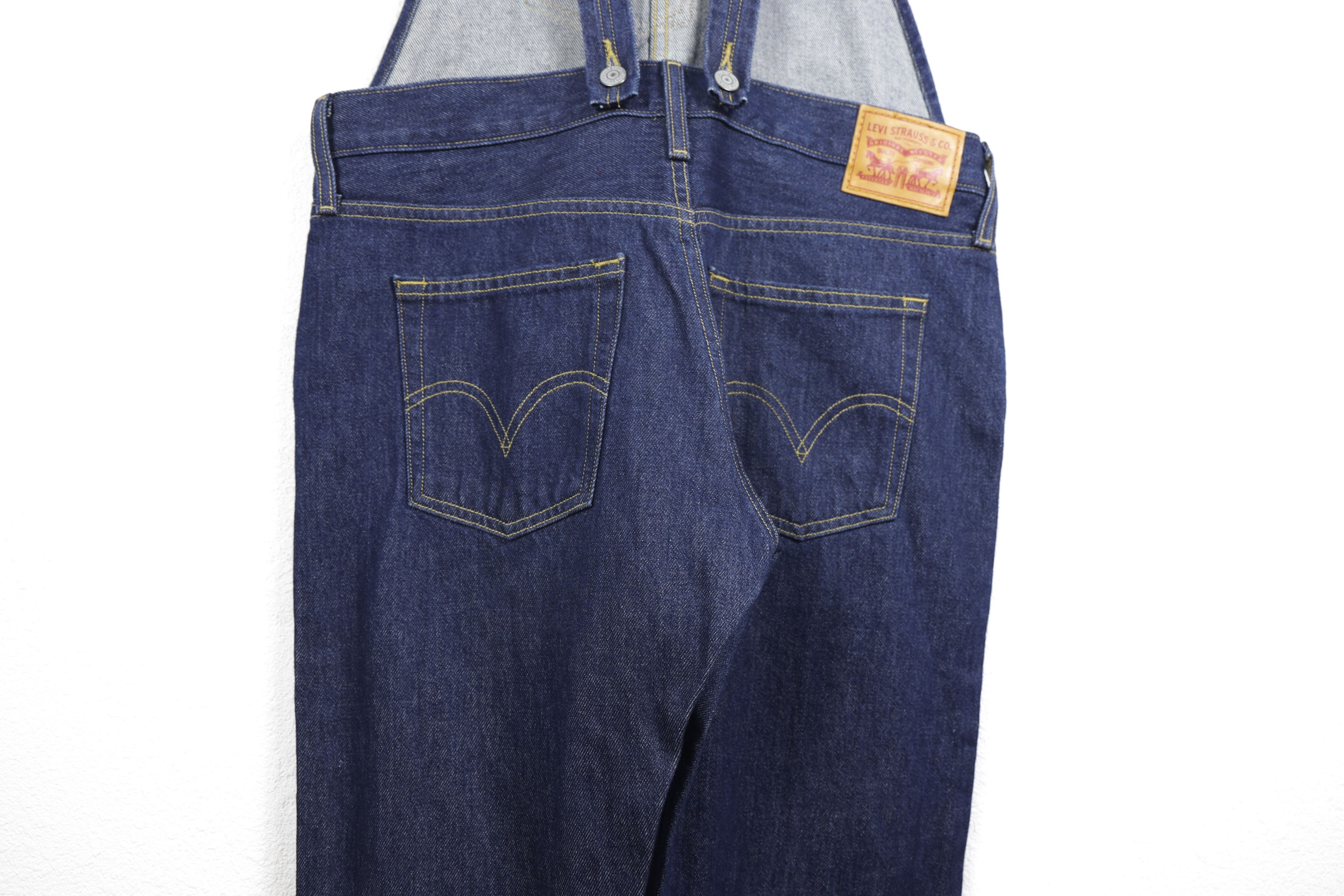 Levi's × Levi's Vintage Clothing Levis Jeans Denim Overalls Jumpsuit Wordwear Size US 30 / EU 46 - 9 Thumbnail
