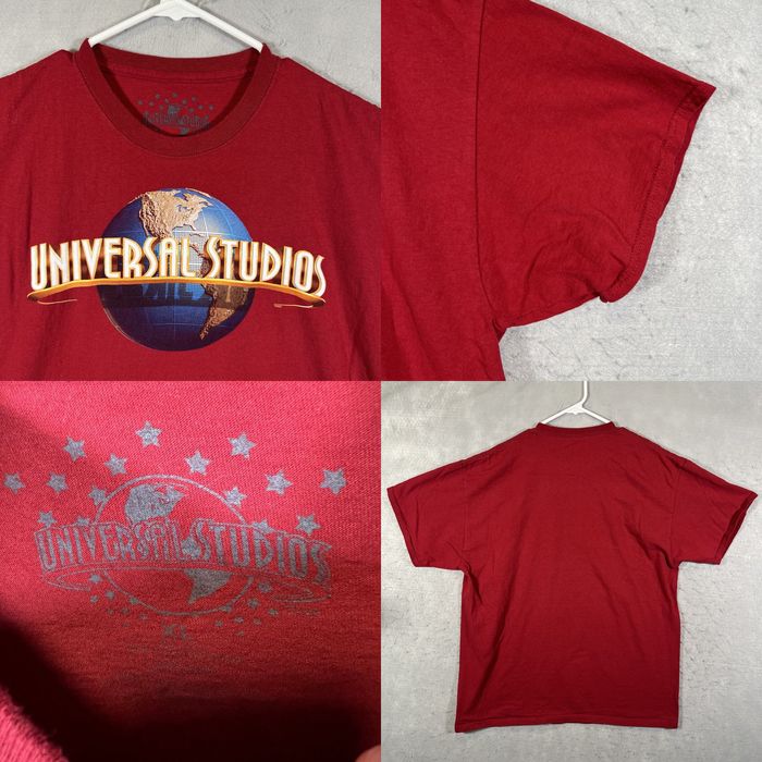 Universal Studios A1 Disney World Universal Studios Theme Park T-Shirt Mens  XL Red