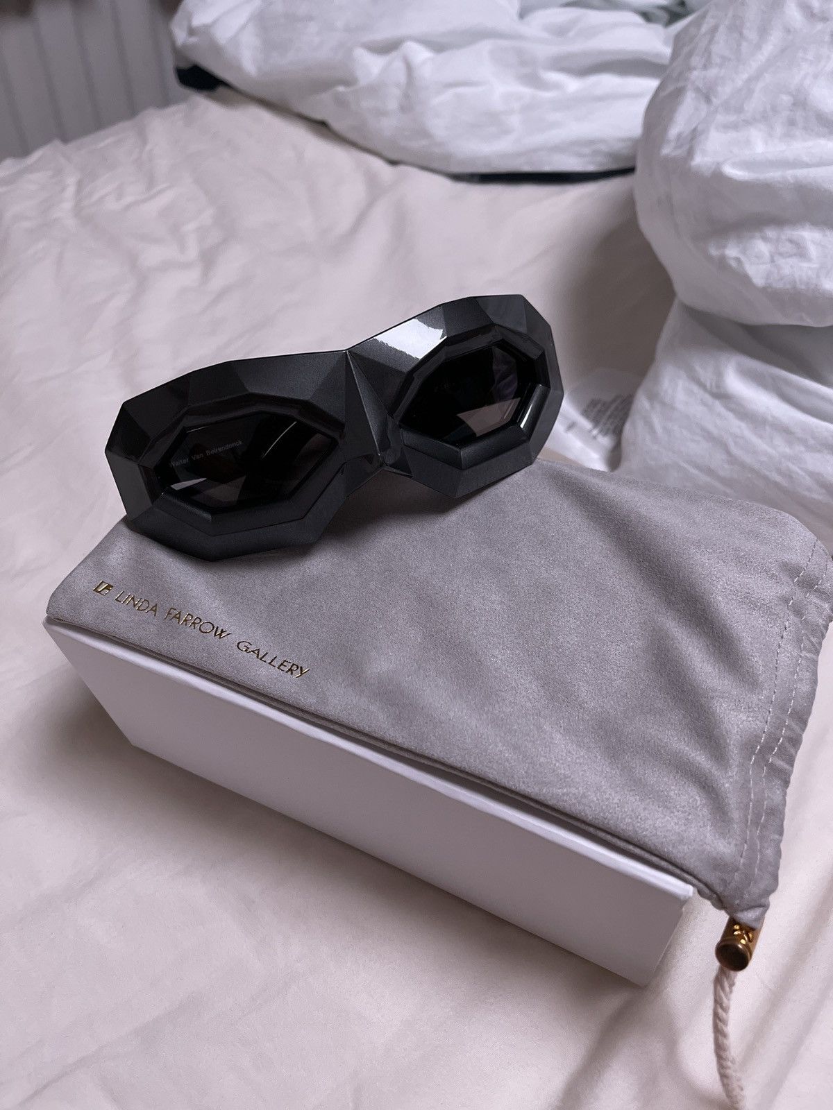 Walter Van Beirendonck walter van beirendonck x linda farrow sunglasses