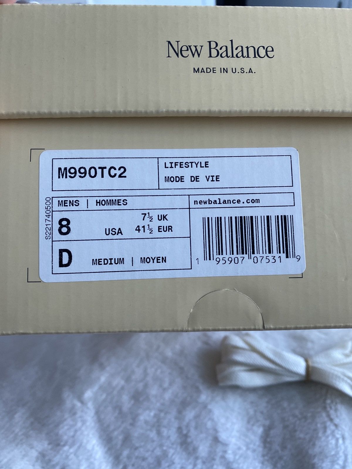 Aime Leon Dore × New Balance New Balance Made in USA 990v2 Size US 8 / EU 41 - 7 Thumbnail