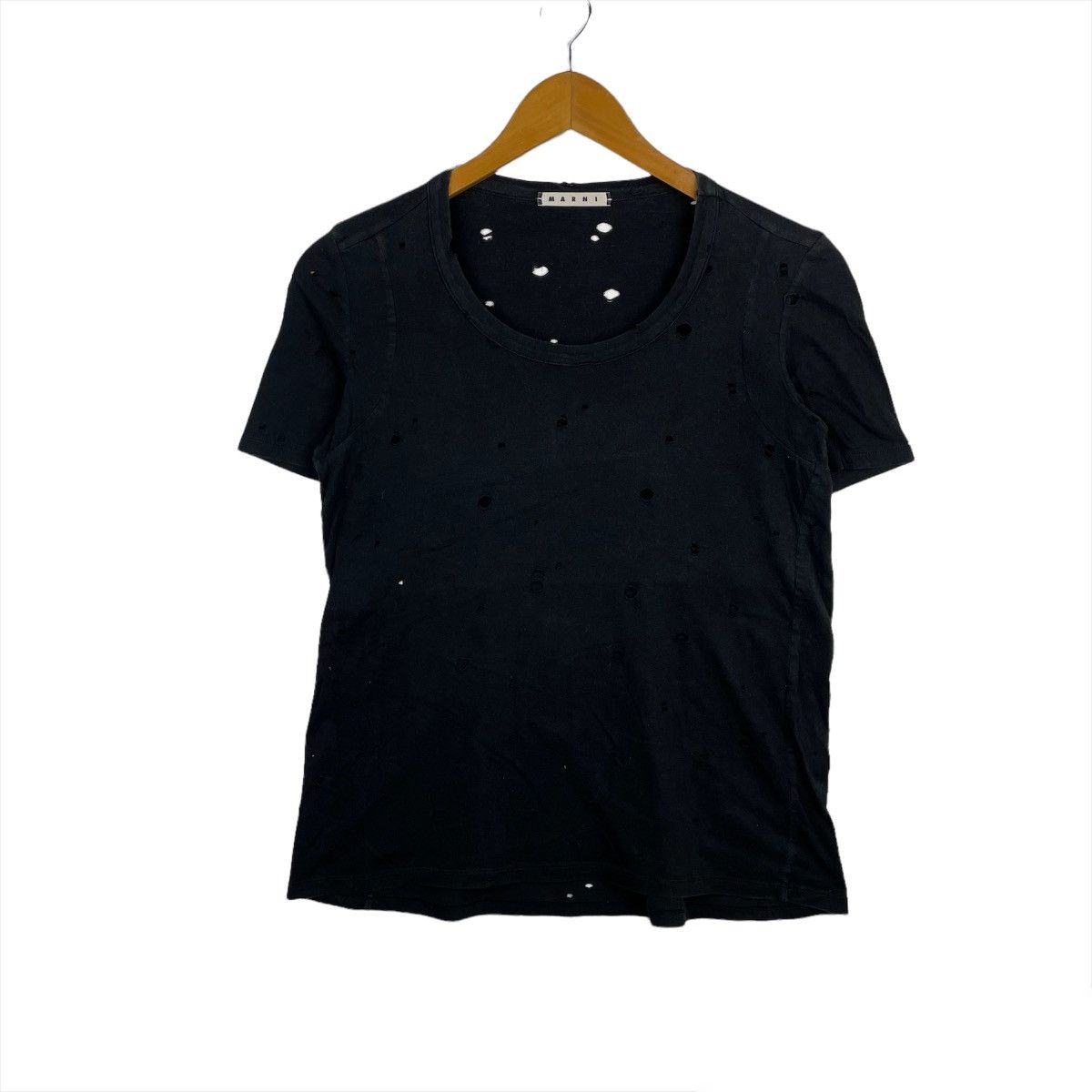 Marni Marni Distress Tshirt Size US S / EU 44-46 / 1 - 1 Thumbnail