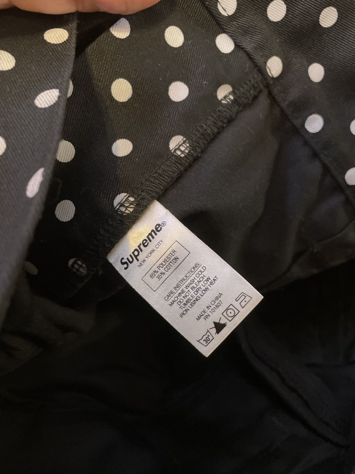 Supreme Supreme FW 18 polka dot work pants Size US 30 / EU 46 - 4 Thumbnail