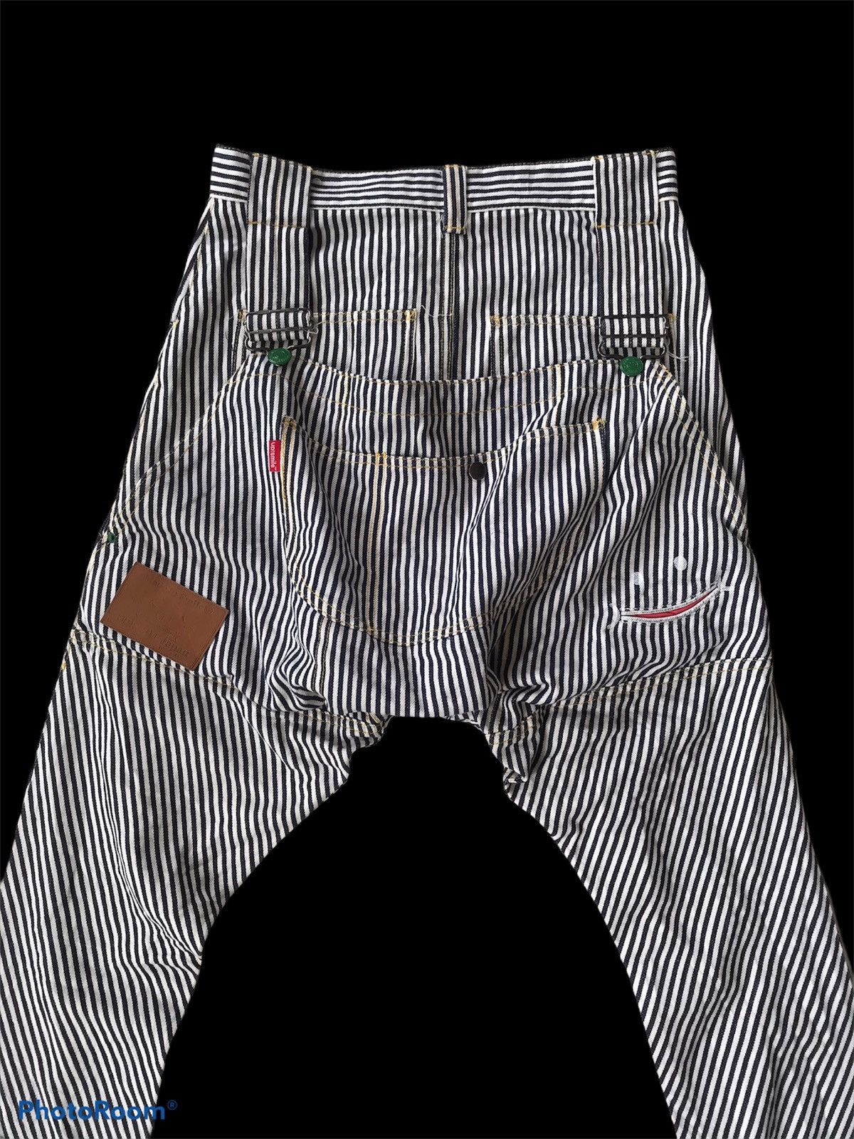 Hysteric Glamour 💥Japanese Brand Up Smile Stripe Pant Size US 31 - 8 Thumbnail