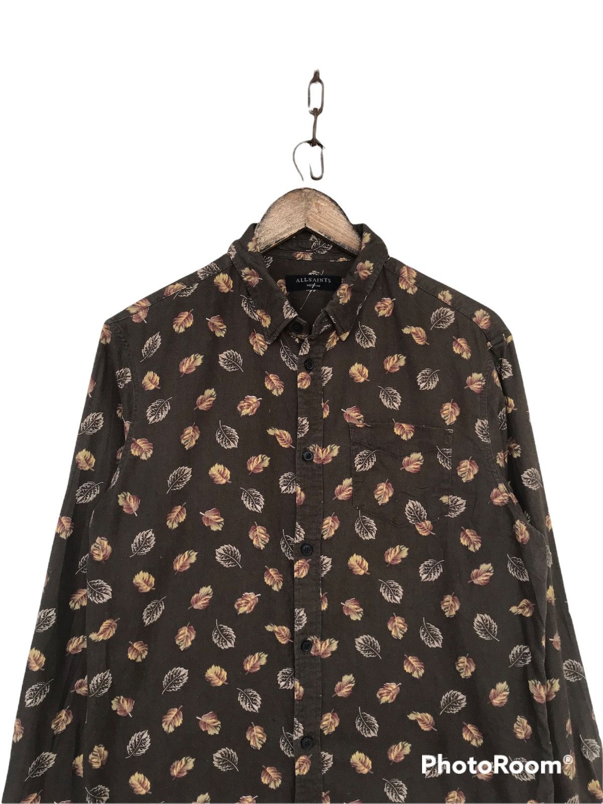 Allsaints Allsaints Aop Button Shirt Size US M / EU 48-50 / 2 - 2 Thumbnail