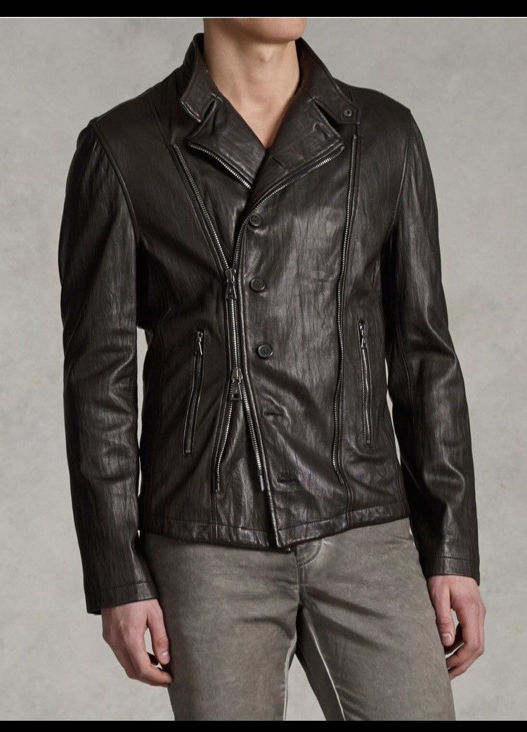 John Varvatos Asymmetrical biker jacket. 46 Size US S / EU 44-46 / 1 - 17 Thumbnail