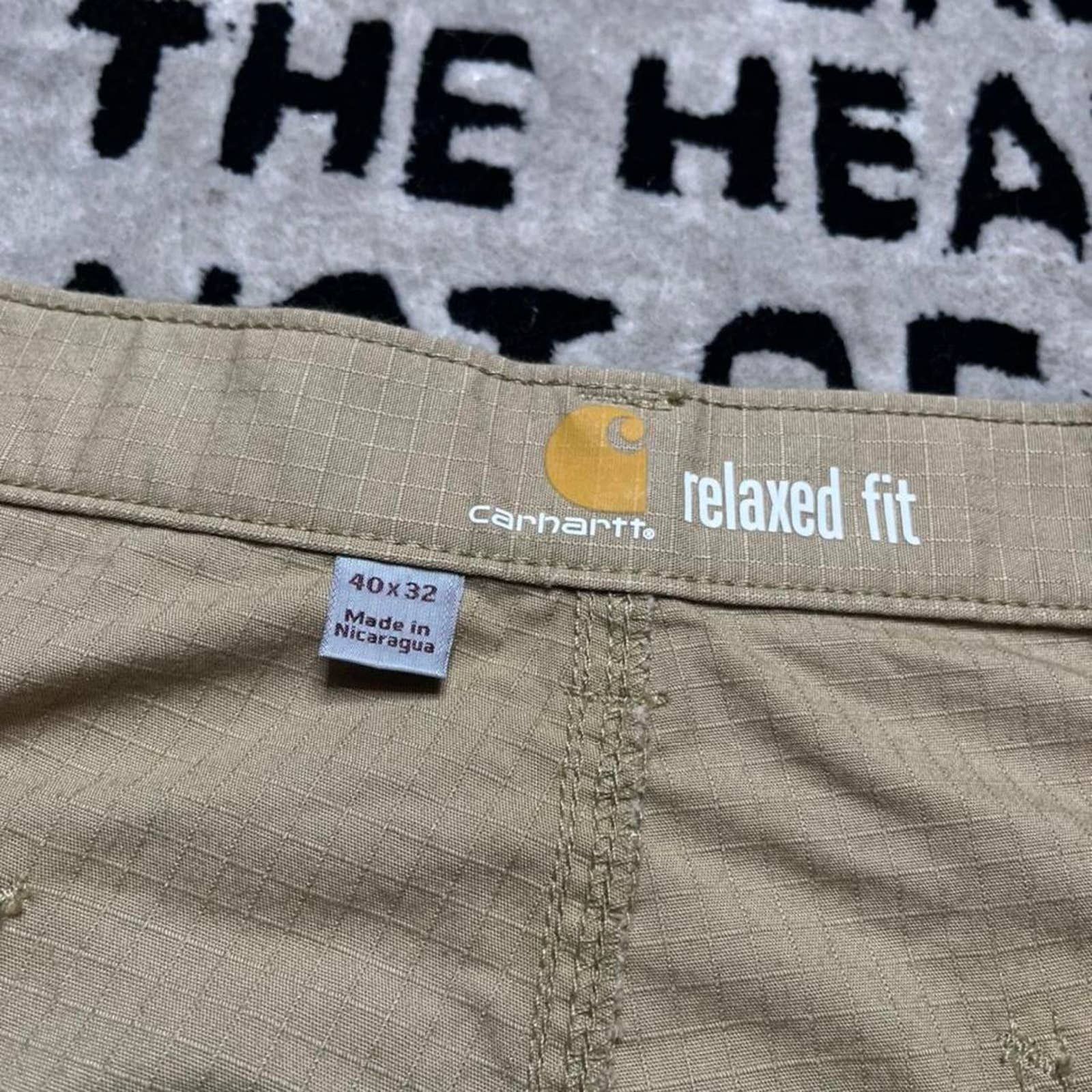 Carhartt Carhartt Relaxed Fit Carpenter Cargo Work Pants Size 40x32 Size US 40 / EU 56 - 4 Thumbnail