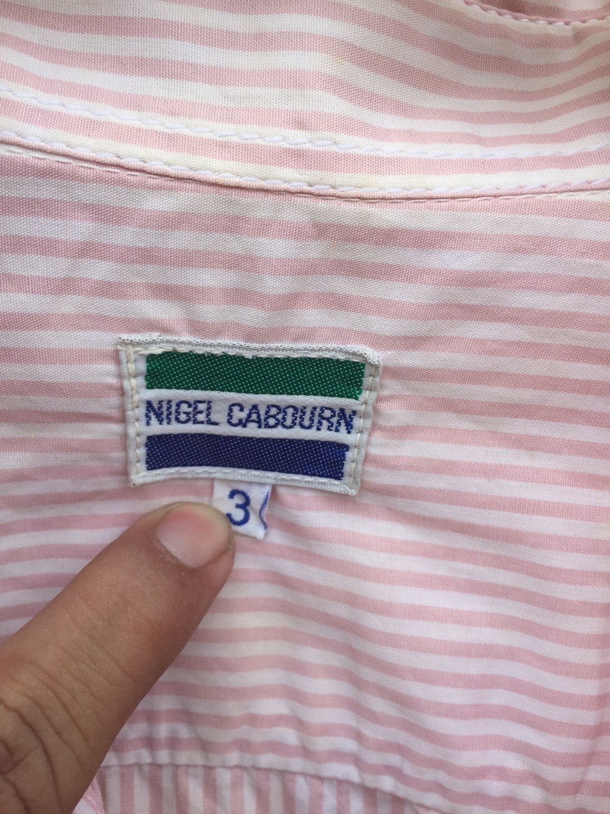 Nigel Cabourn NIGEL CABOURN BUTTON UP SHIRT LARGE Size US L / EU 52-54 / 3 - 9 Thumbnail