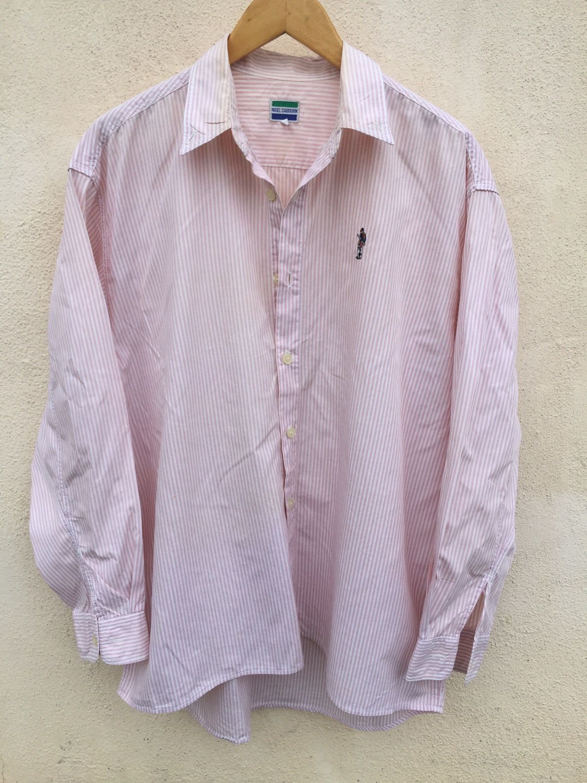 NIGEL CABOURN BUTTON UP SHIRT LARGE